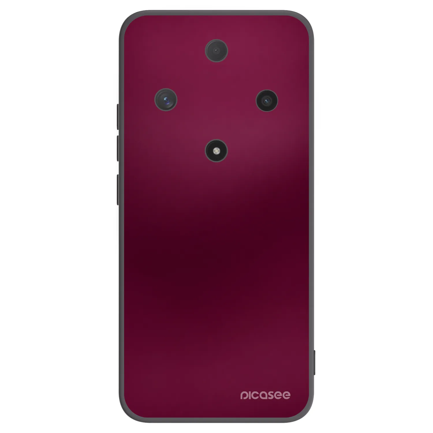 Picasee silikonski črni ovitek za Honor Magic6 Lite 5G - Velvet Bordeaux