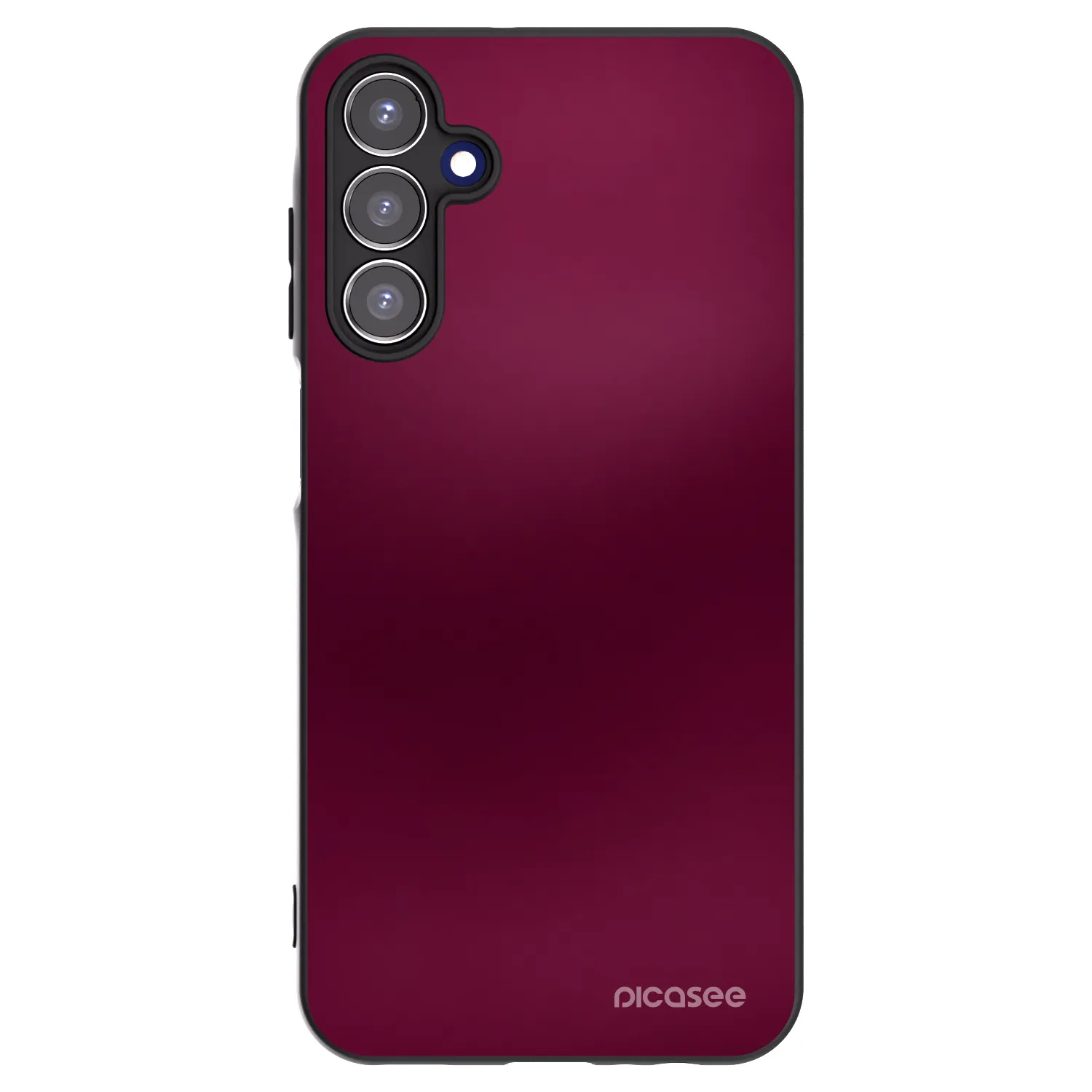 Picasee silikonski črni ovitek za Samsung Galaxy A15 A155F 4G - Velvet Bordeaux