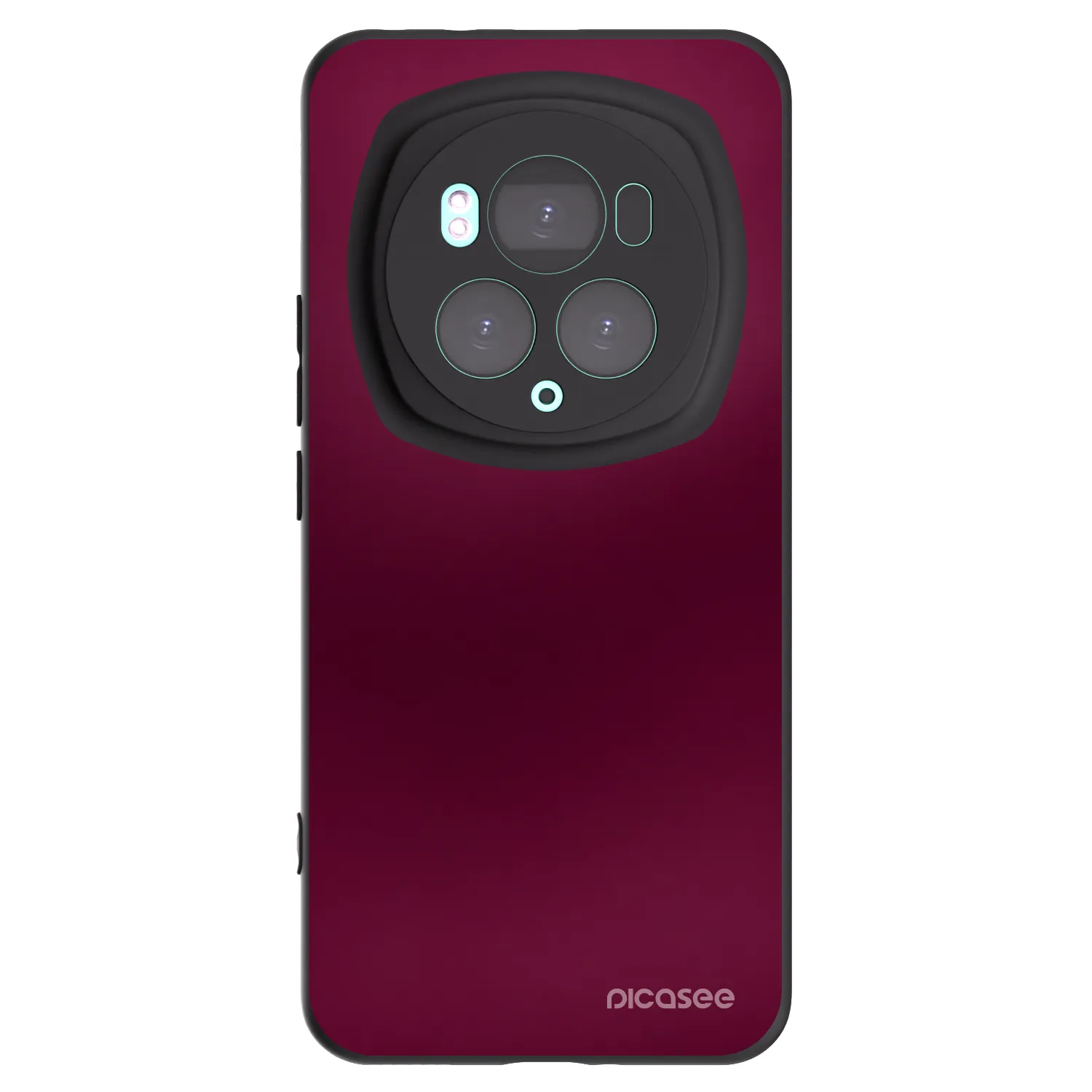 Picasee silikonski črni ovitek za Honor Magic6 Pro - Velvet Bordeaux