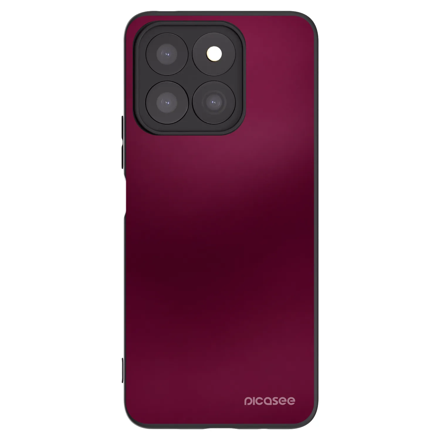 Picasee silikonski črni ovitek za Honor X8b - Velvet Bordeaux
