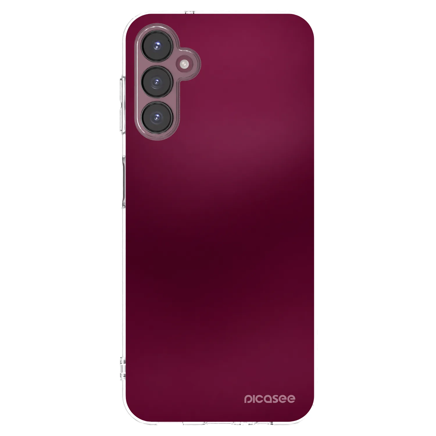 Picasee silikonski prozorni ovitek za Samsung Galaxy A05s A057G - Velvet Bordeaux