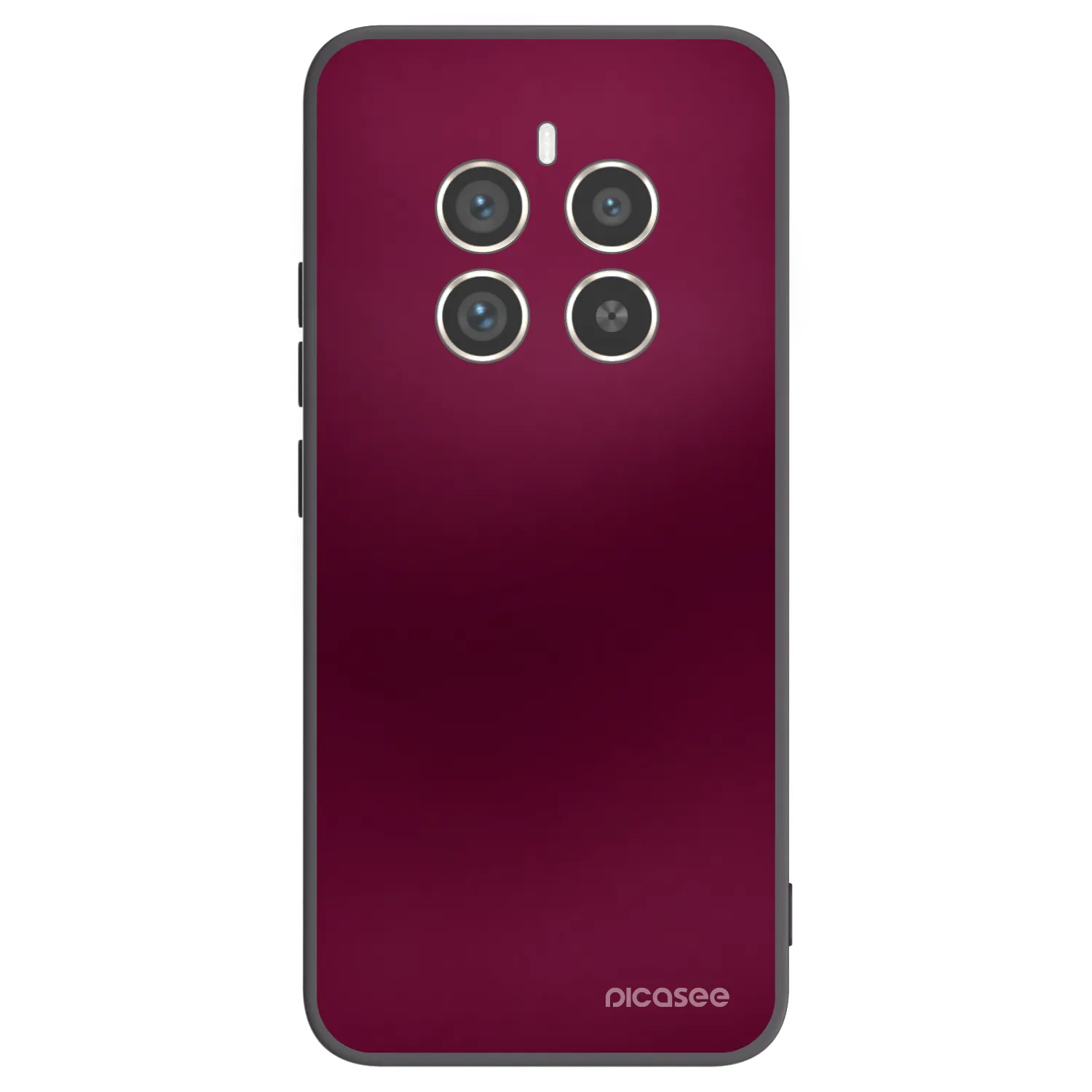 Picasee silikonski črni ovitek za Realme 12 Pro 5G - Velvet Bordeaux