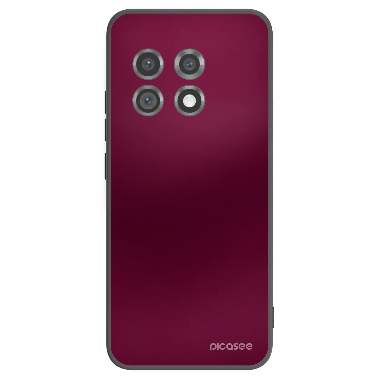 Picasee silikonski črni ovitek za OnePlus 11 5G - Velvet Bordeaux