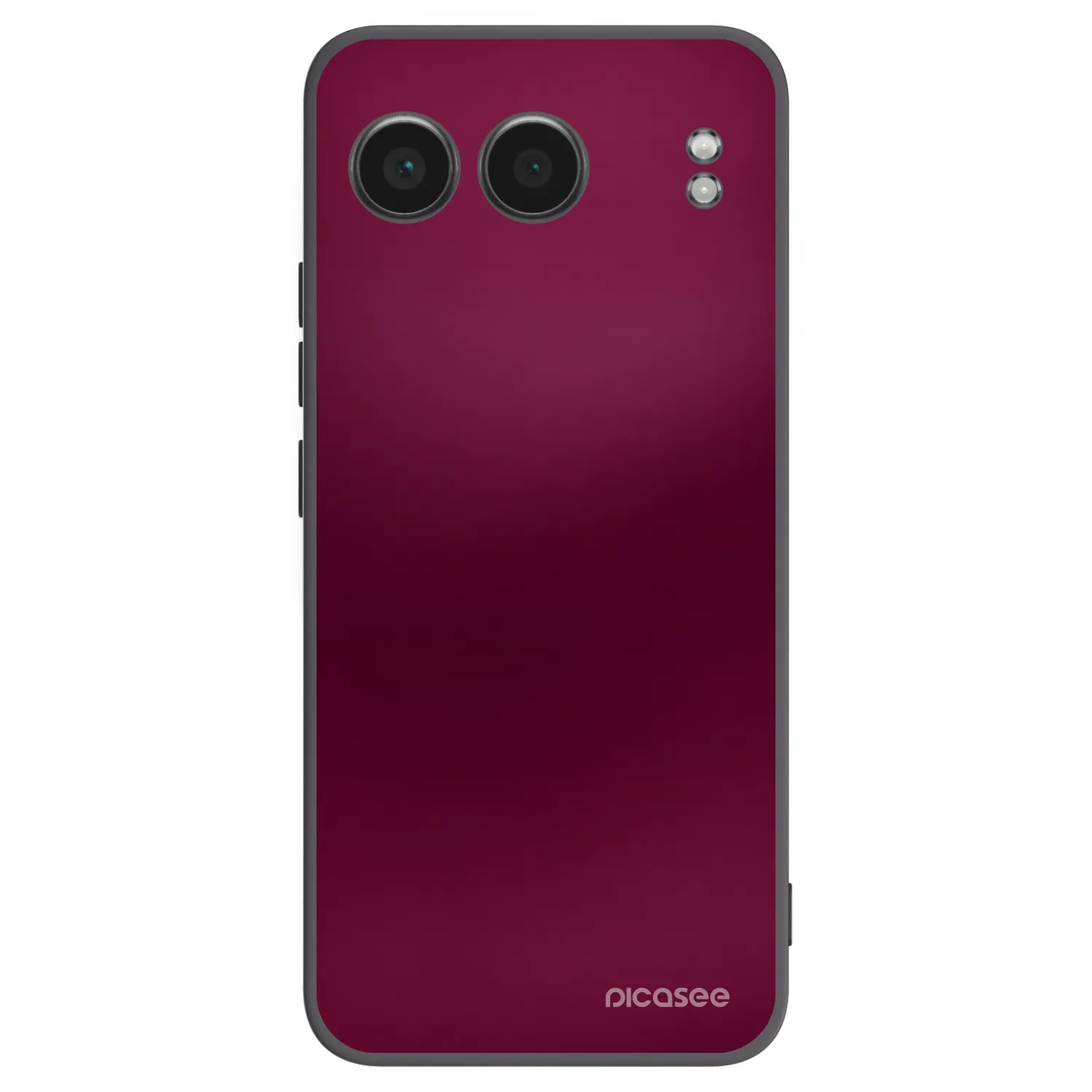 Picasee silikonski črni ovitek za OnePlus Nord 4 - Velvet Bordeaux