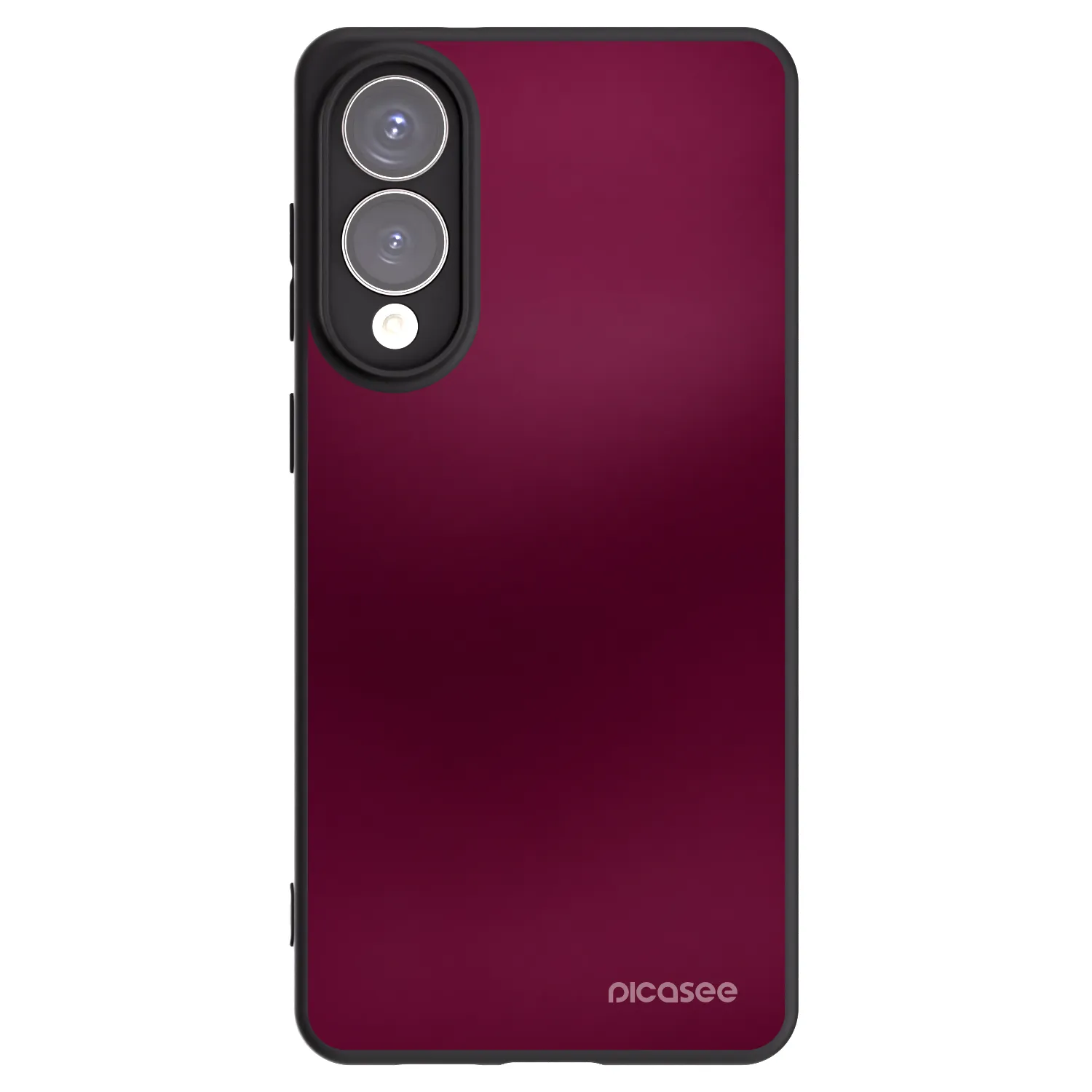 Picasee silikonski črni ovitek za Samsung Galaxy S25 Edge 5G - Velvet Bordeaux