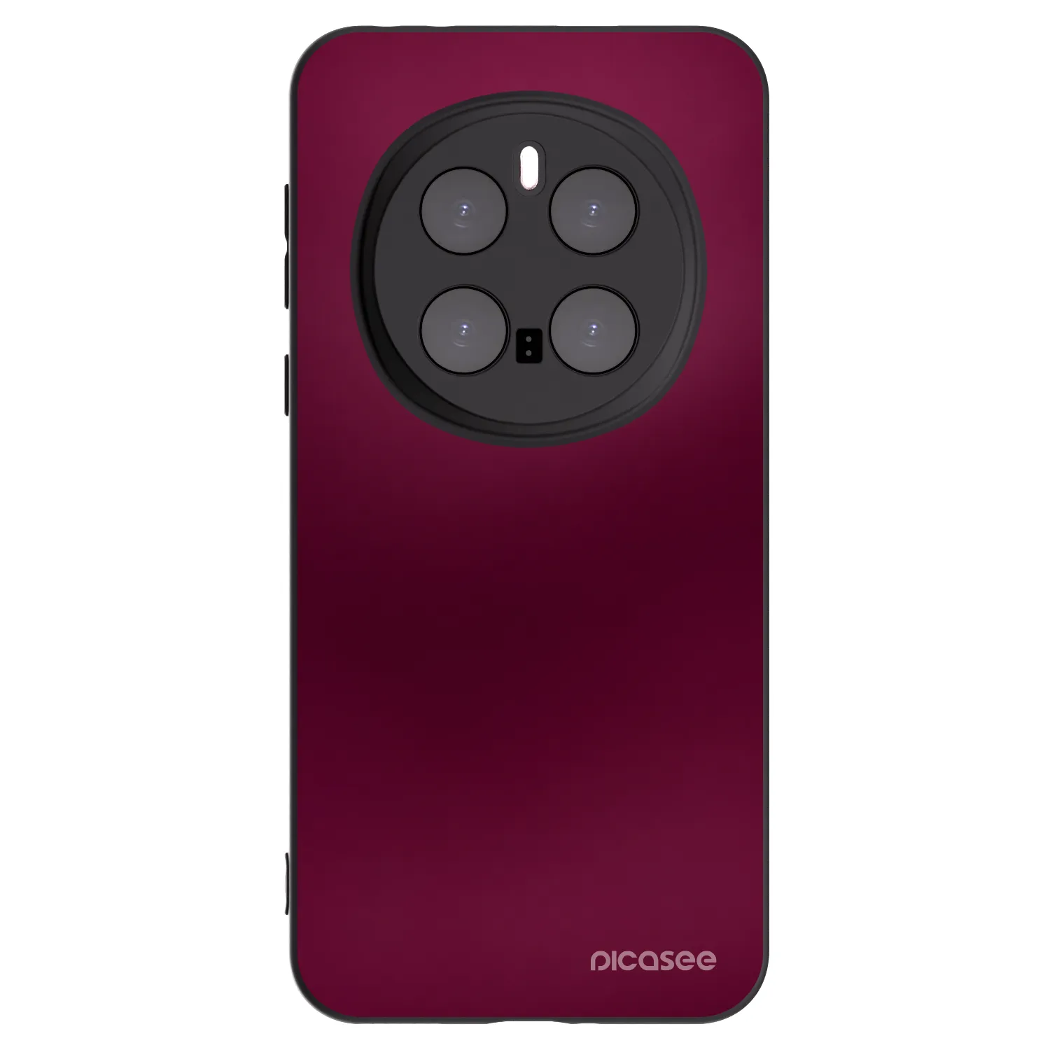 Picasee silikonski črni ovitek za Honor Magic7 Pro 5G - Velvet Bordeaux