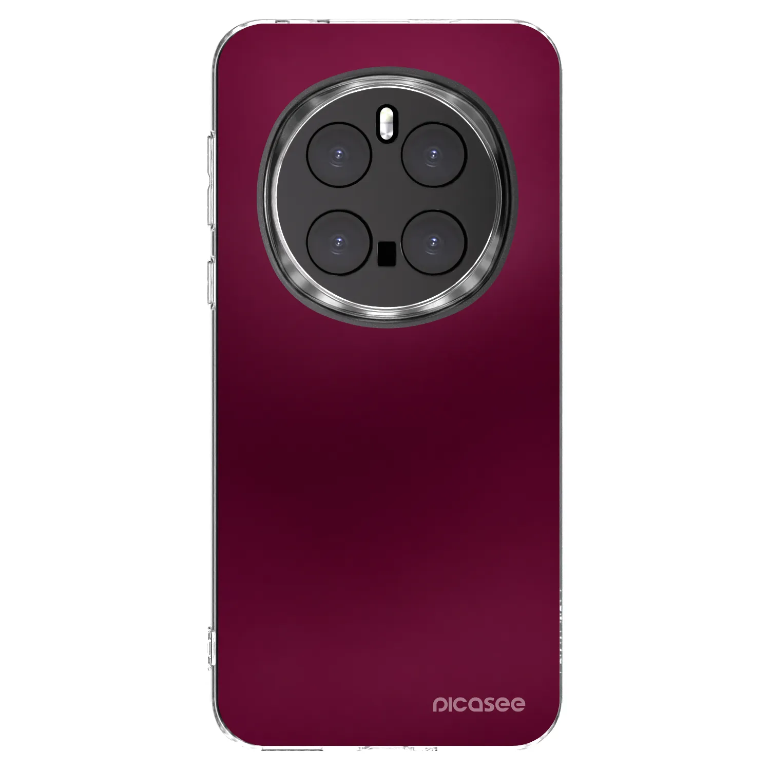 Picasee silikonski prozorni ovitek za Honor Magic7 Pro 5G - Velvet Bordeaux