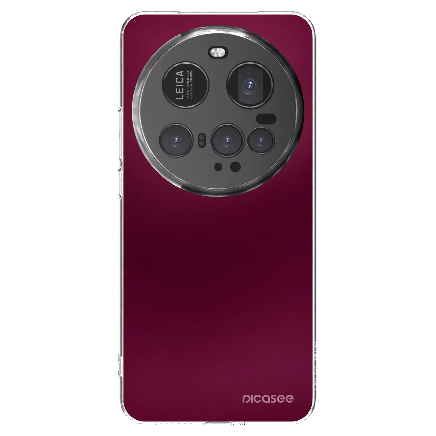 Picasee silikonski prozorni ovitek za Xiaomi 15 Ultra - Velvet Bordeaux