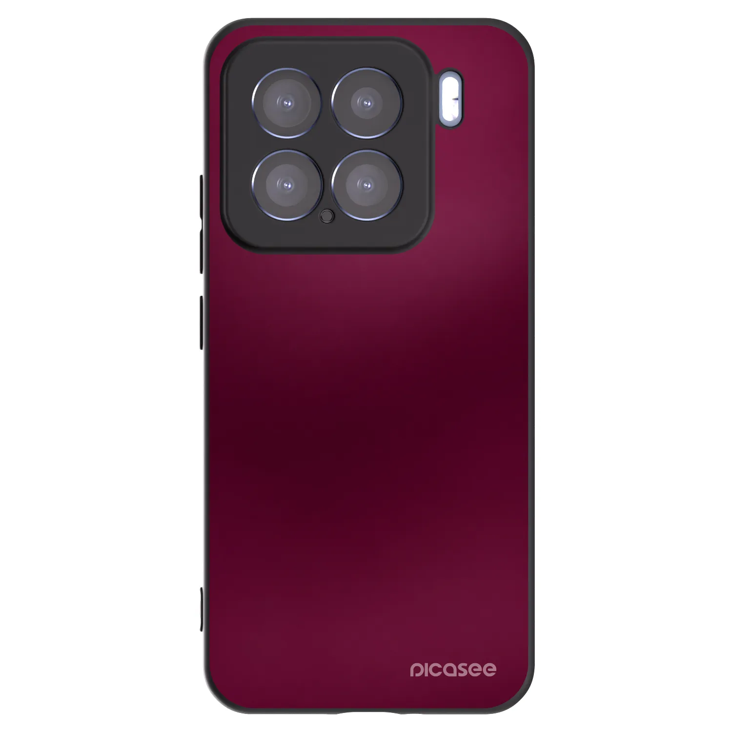 Picasee silikonski črni ovitek za Xiaomi 15 - Velvet Bordeaux