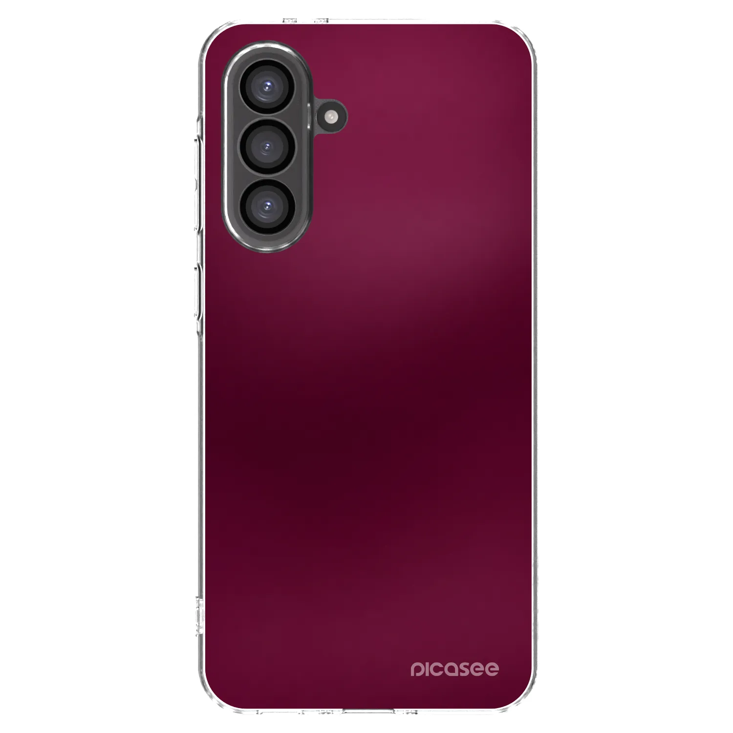 Picasee silikonski prozorni ovitek za Samsung Galaxy A56 5G A566B - Velvet Bordeaux