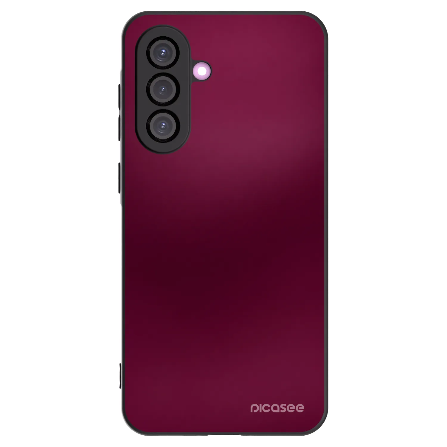 Picasee silikonski črni ovitek za Samsung Galaxy A36 5G - Velvet Bordeaux