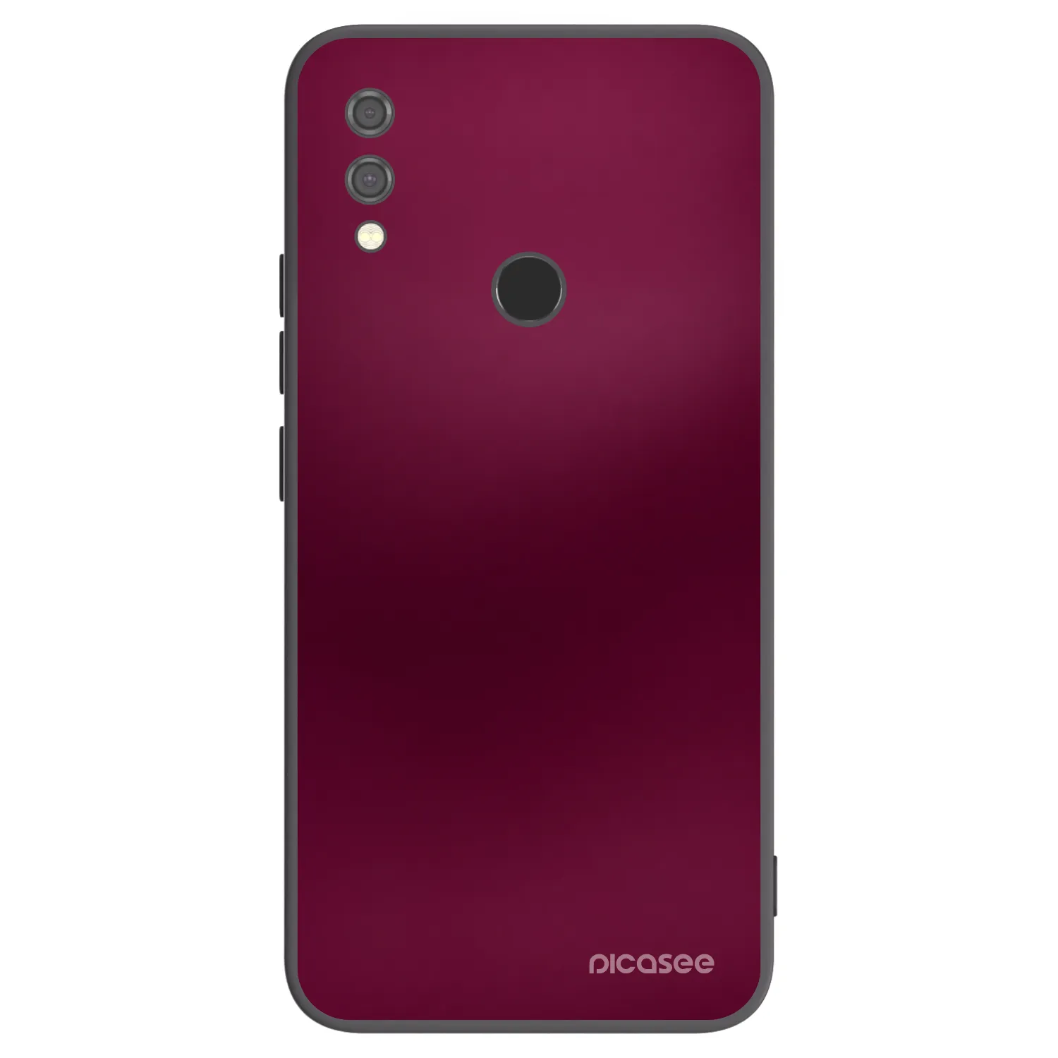 Picasee silikonski črni ovitek za Xiaomi Redmi Note 7 - Velvet Bordeaux