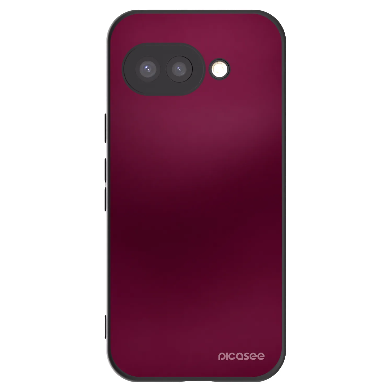 Picasee silikonski črni ovitek za Google Pixel 9a - Velvet Bordeaux