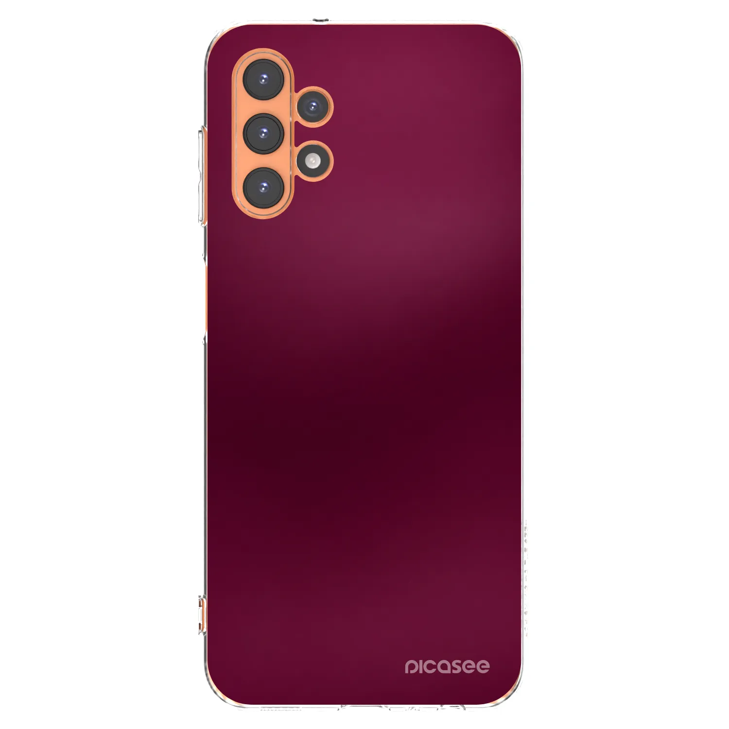 Picasee silikonski prozorni ovitek za Samsung Galaxy A13 5G - Velvet Bordeaux