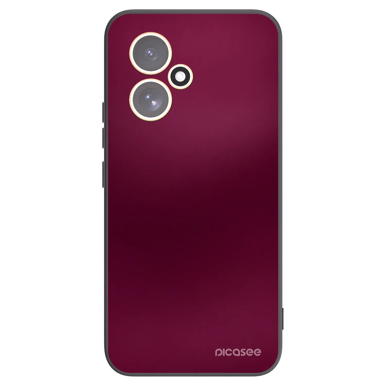 Picasee silikonski črni ovitek za Honor 400 5G - Velvet Bordeaux