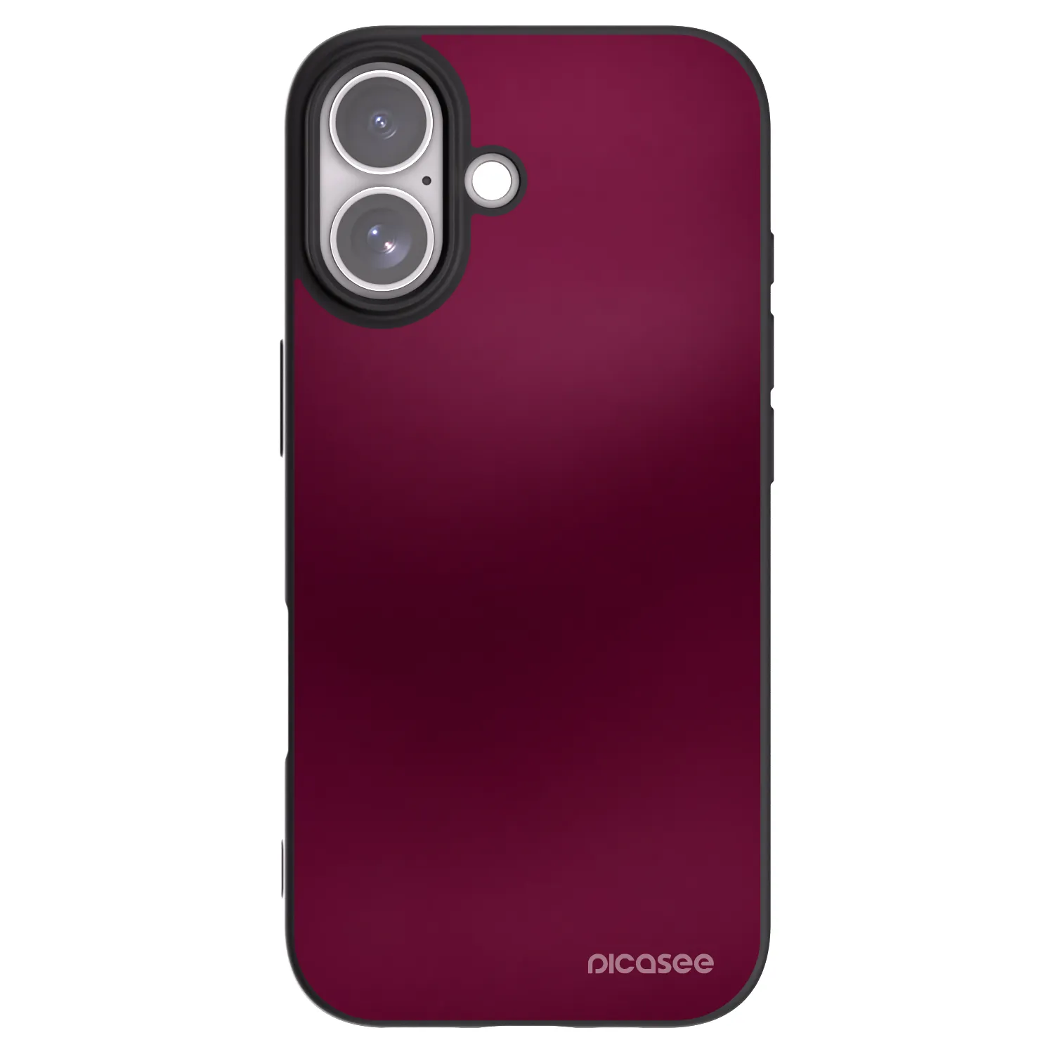 Picasee silikonski črni ovitek za Apple iPhone 17 - Velvet Bordeaux
