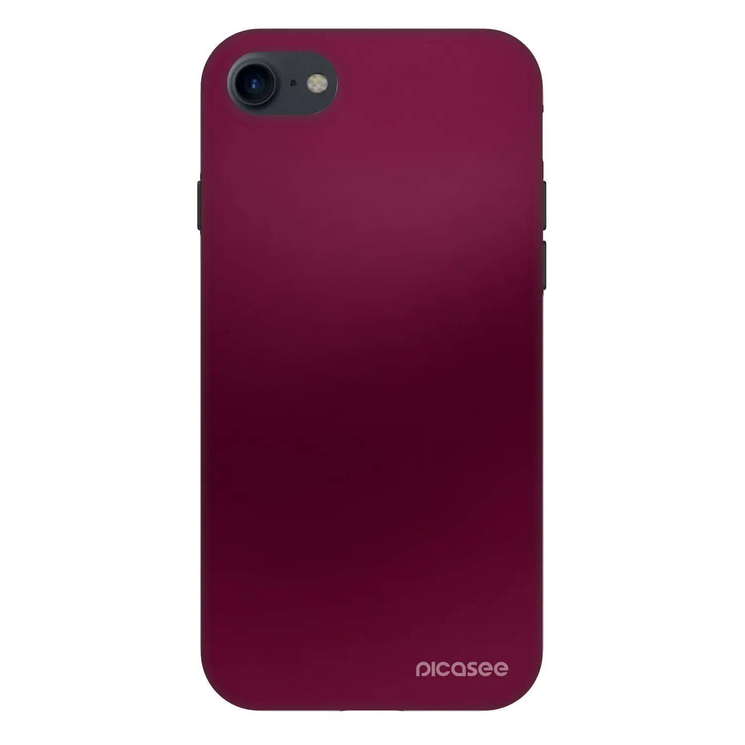 Picasee Fashion Case za Apple iPhone SE 2020 - Velvet Bordeaux
