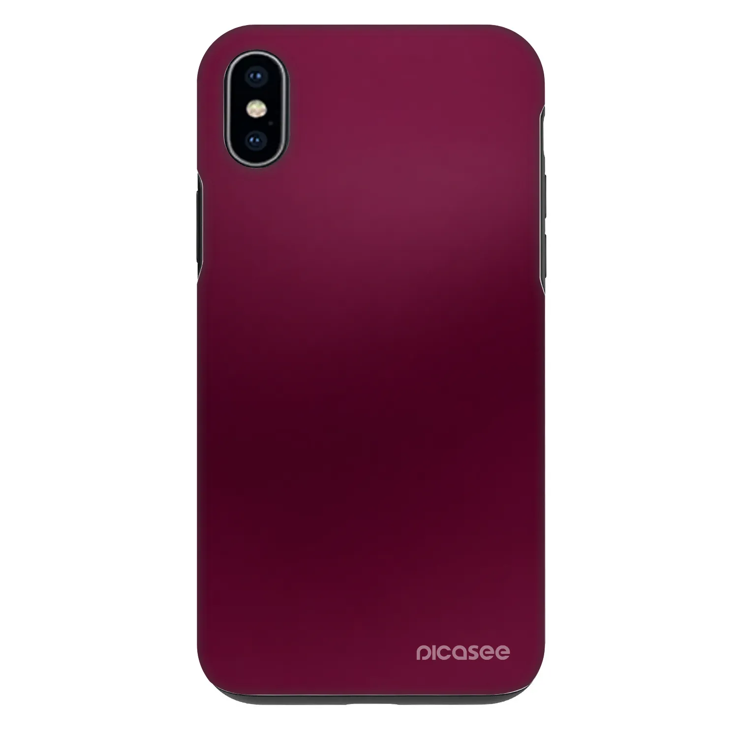 Picasee Fashion Case za Apple iPhone XS Max - Velvet Bordeaux