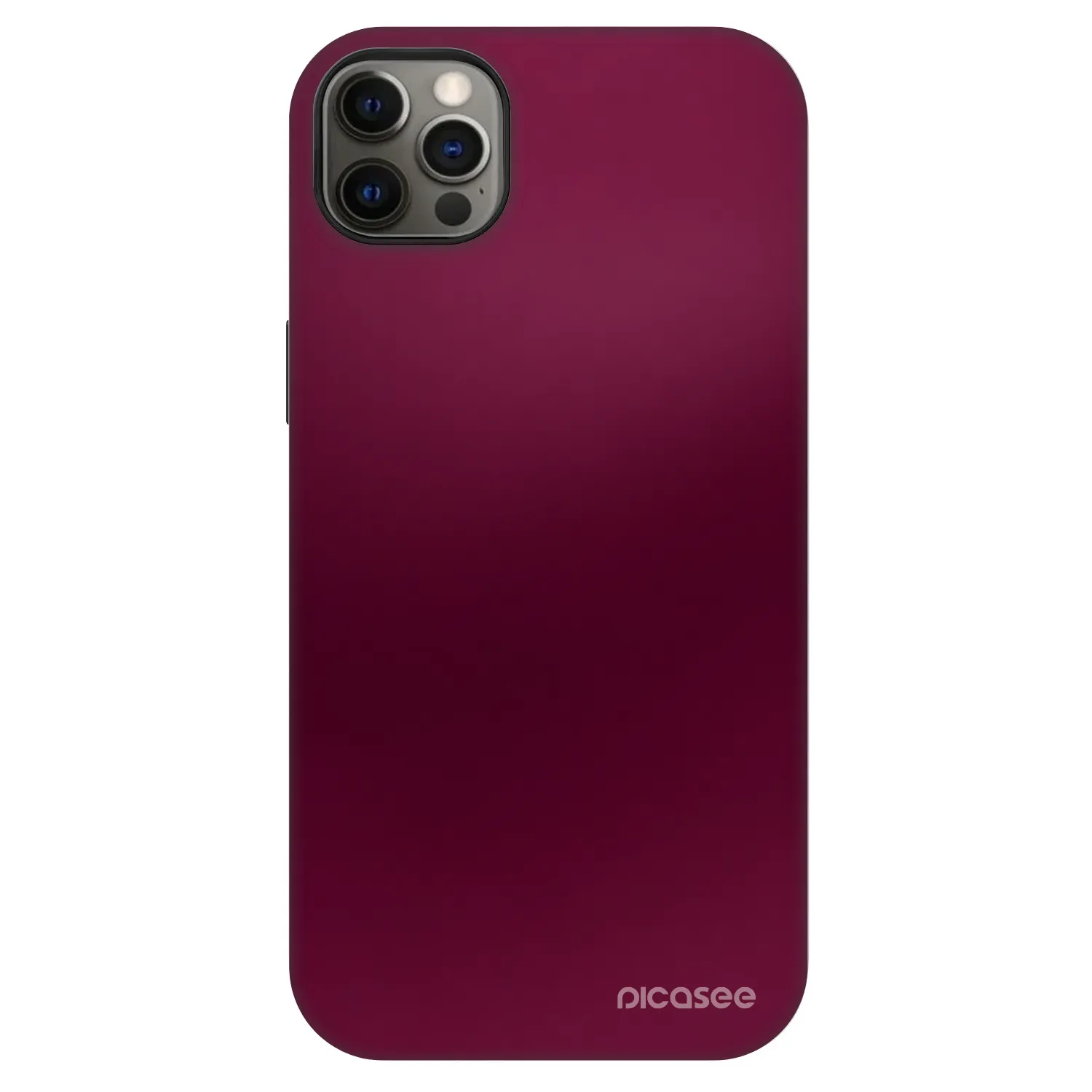 Picasee Fashion Case MagSafe za Apple iPhone 12 Pro Max - Velvet Bordeaux