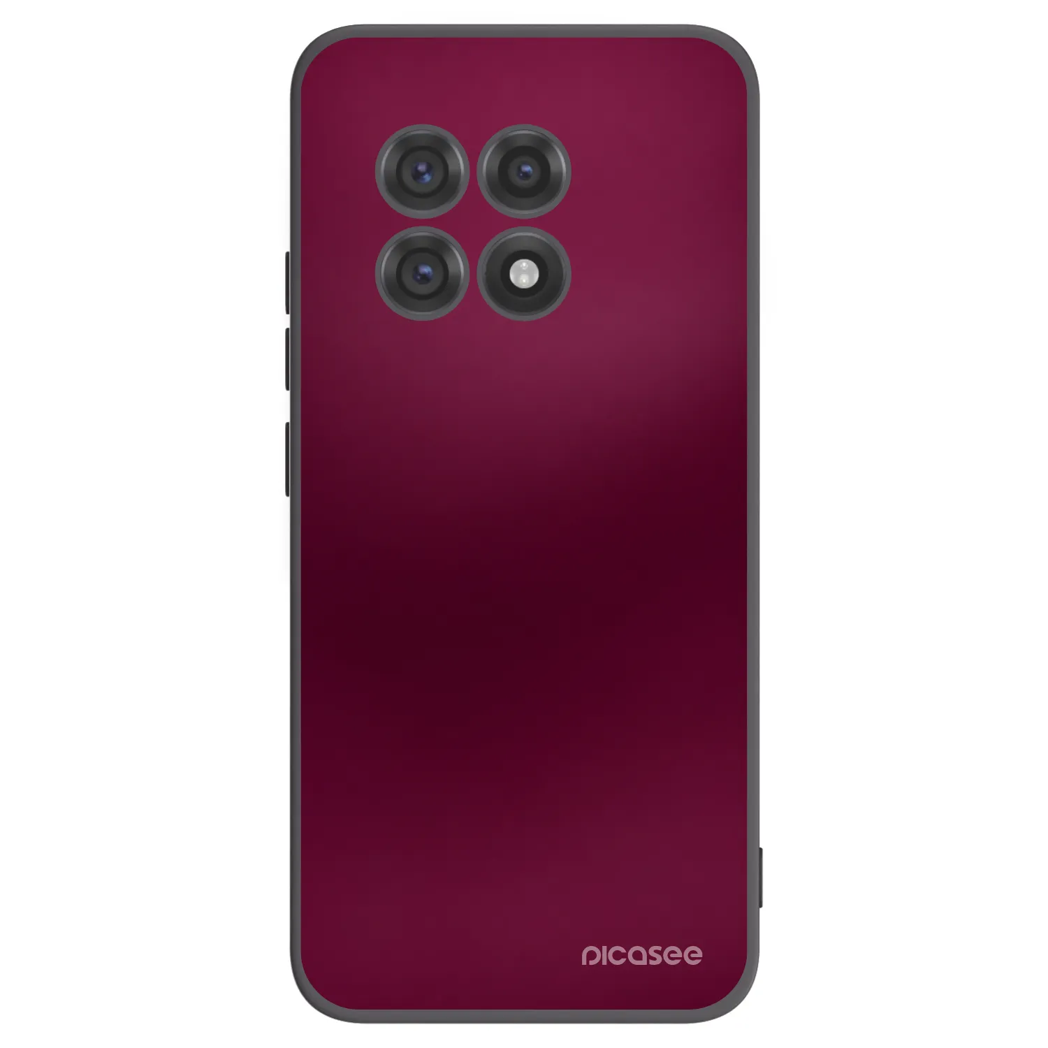 Picasee silikonski črni ovitek za OnePlus 13R 5G - Velvet Bordeaux