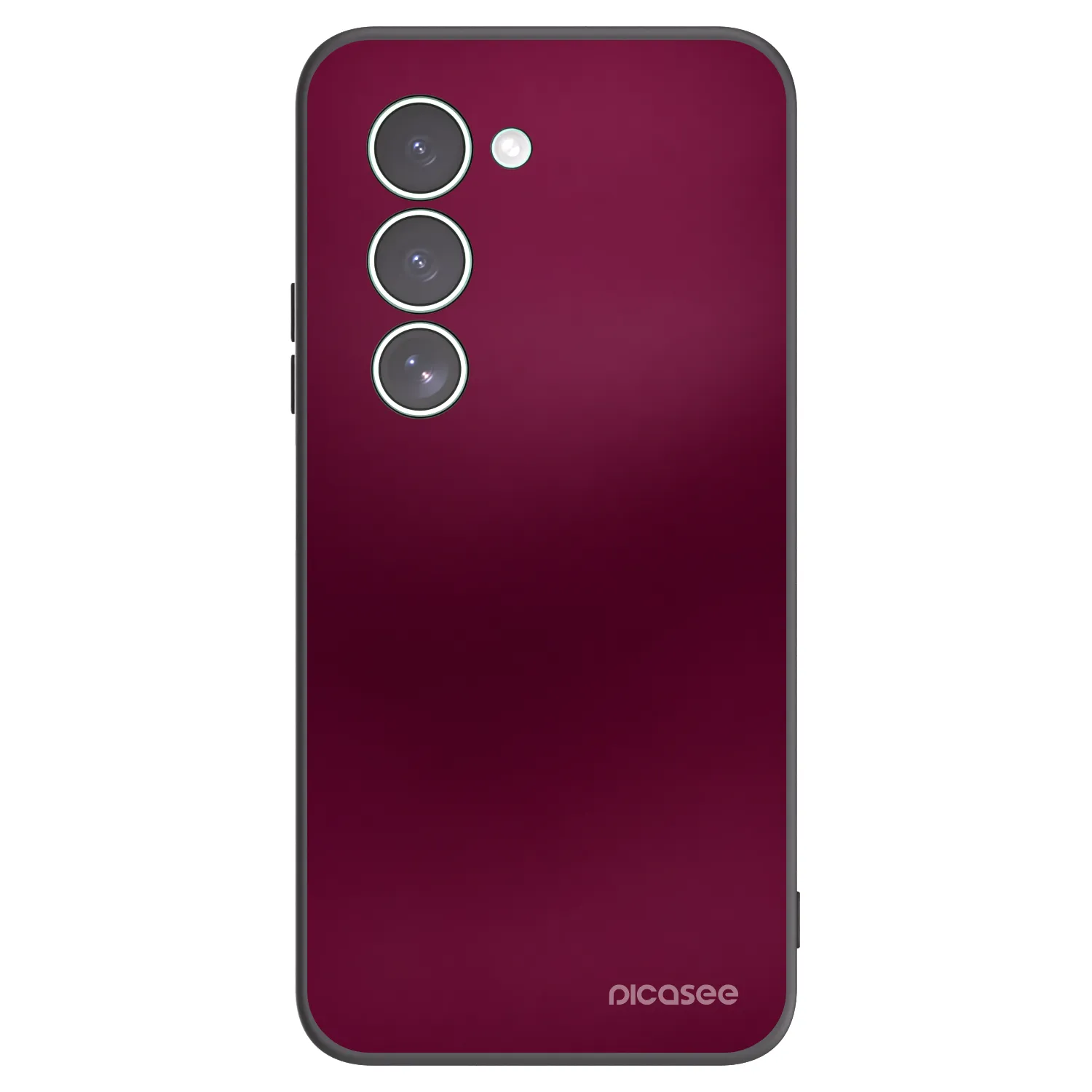 Picasee silikonski črni ovitek za Xiaomi Redmi 15 5G - Velvet Bordeaux