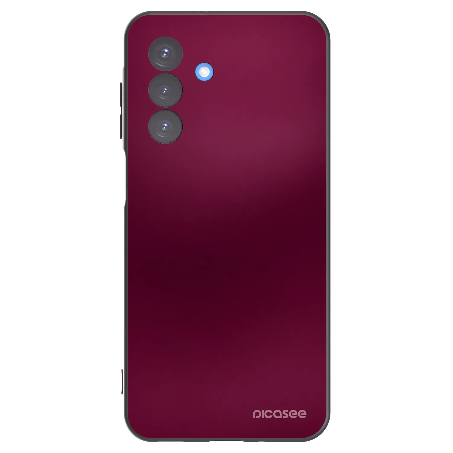 Picasee silikonski črni ovitek za Samsung Galaxy A17 5G - Velvet Bordeaux