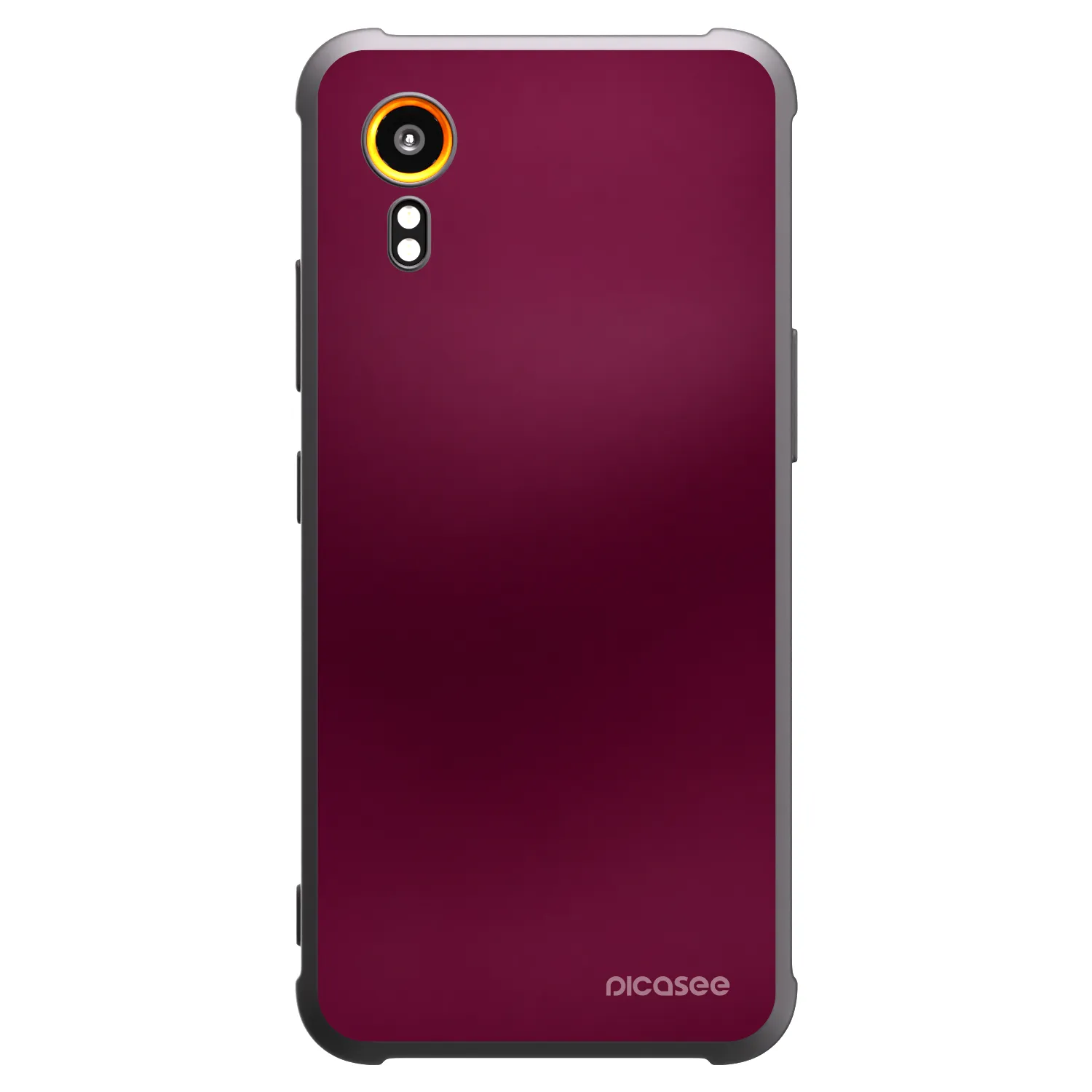 Picasee silikonski črni ovitek za Samsung Galaxy XCover 7 - Velvet Bordeaux