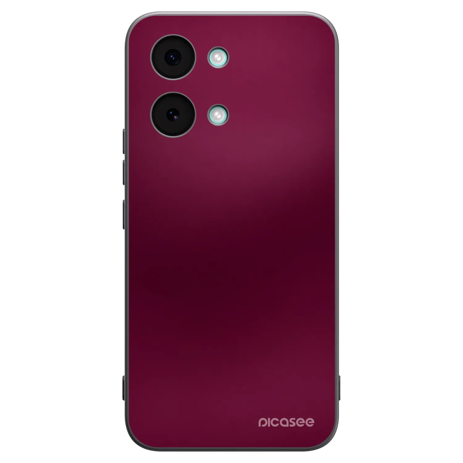 Picasee silikonski črni ovitek za Xiaomi Poco X8 Pro Max - Velvet Bordeaux