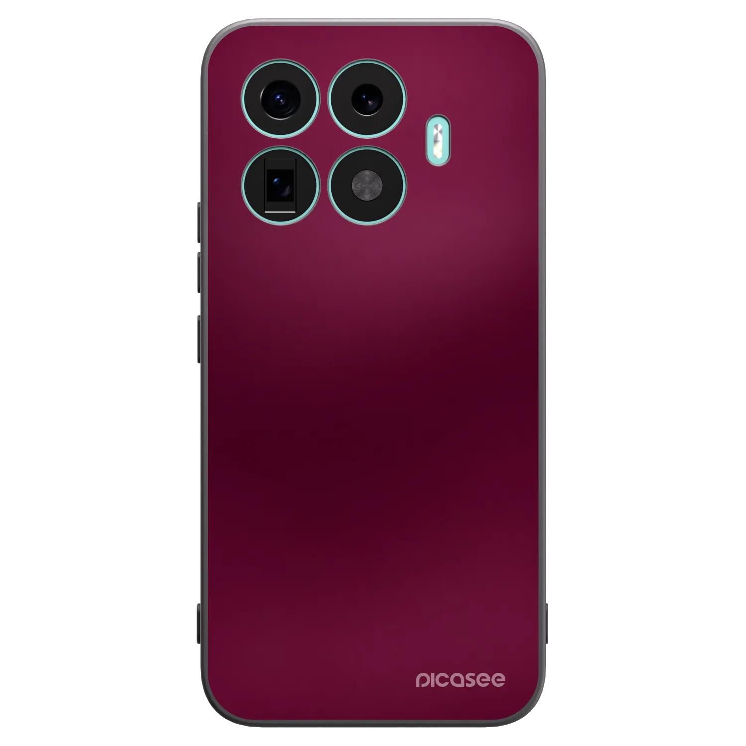 Picasee silikonski črni ovitek za Xiaomi 17T Pro - Velvet Bordeaux