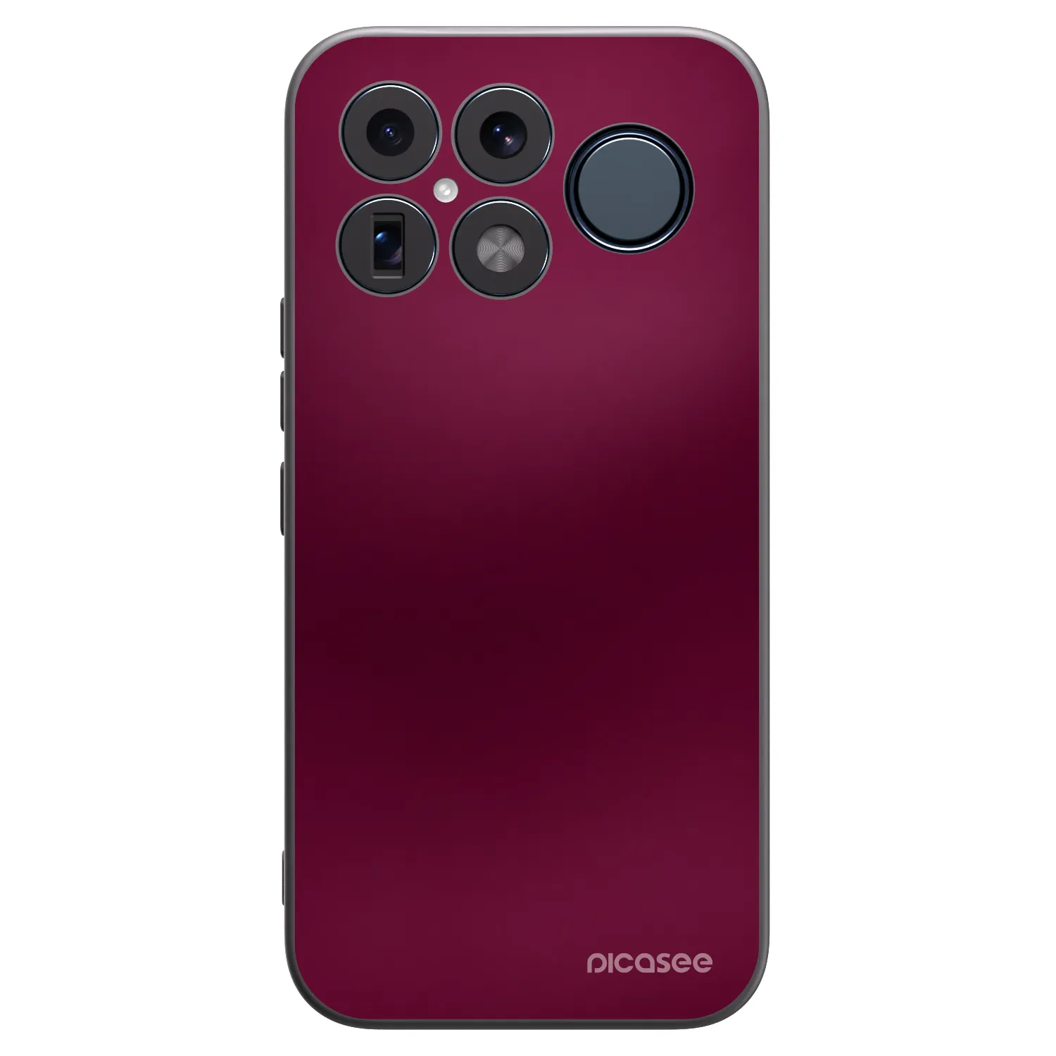 Picasee silikonski črni ovitek za Xiaomi Poco F8 Ultra - Velvet Bordeaux