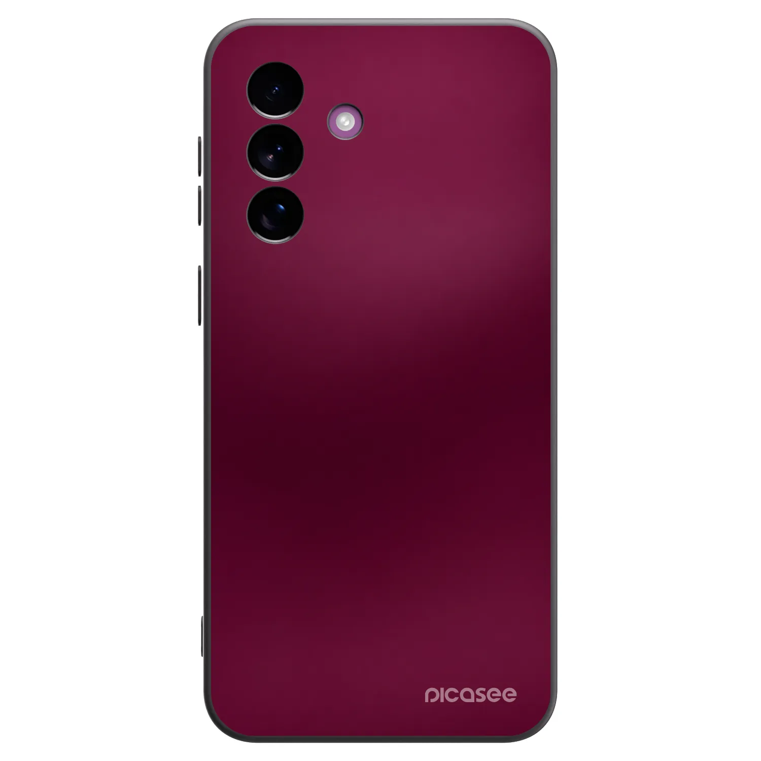 Picasee silikonski črni ovitek za Samsung Galaxy A37 - Velvet Bordeaux