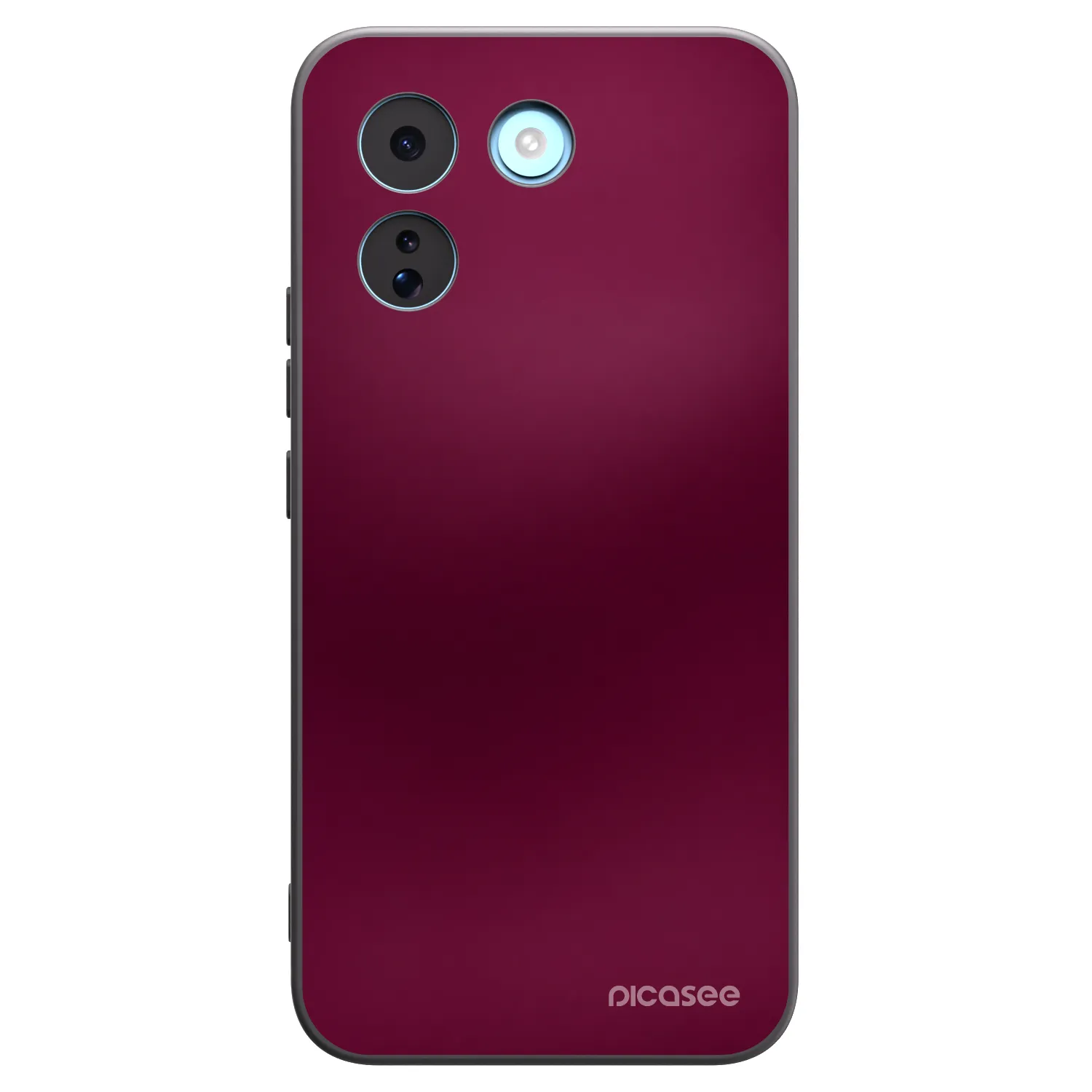 Picasee silikonski črni ovitek za Xiaomi Redmi Note 17 Pro MAX 5G - Velvet Bordeaux