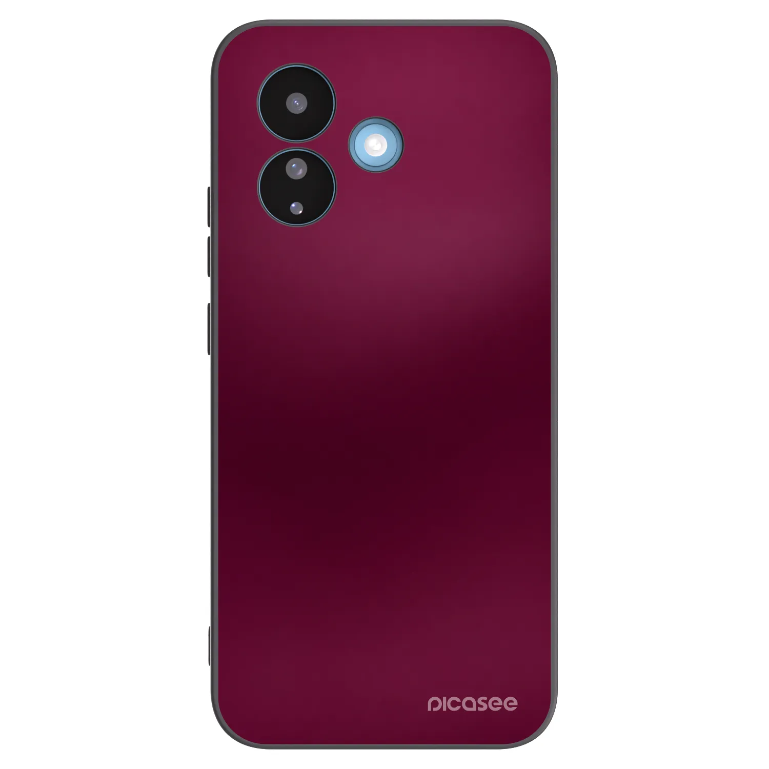 Picasee silikonski črni ovitek za Xiaomi Redmi Note 17 Pro 5G - Velvet Bordeaux