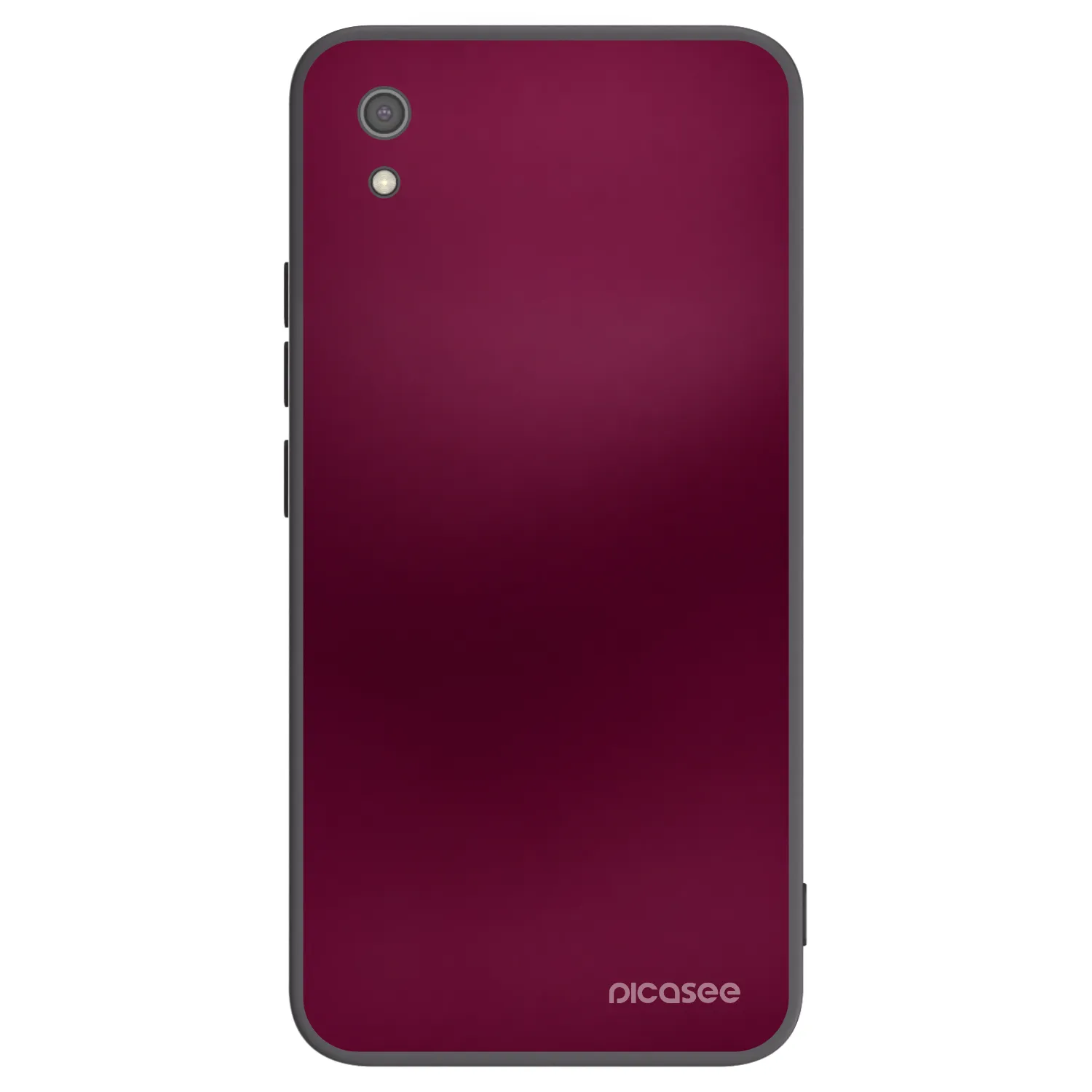 Picasee silikonski črni ovitek za Xiaomi Redmi 7A - Velvet Bordeaux