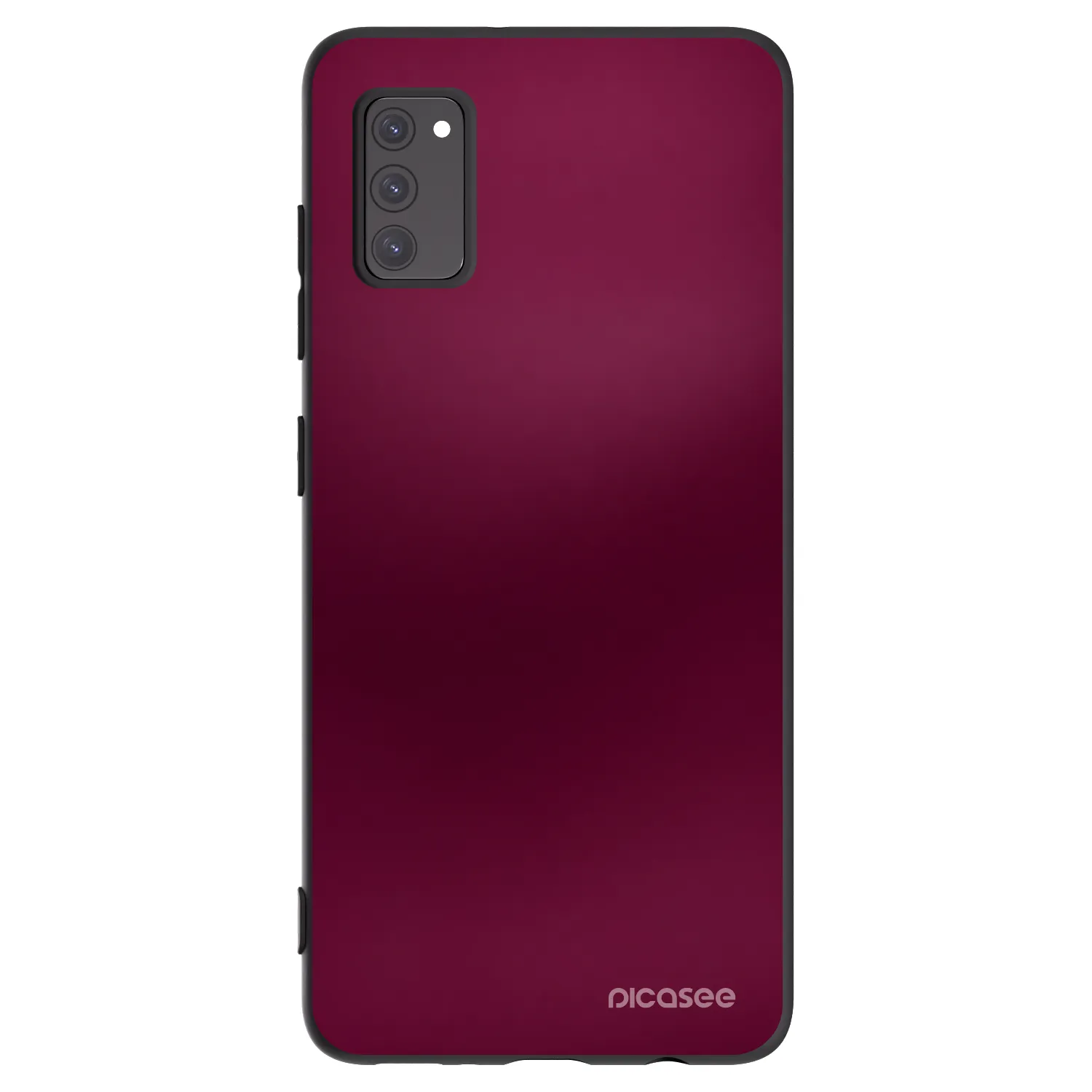 Picasee silikonski črni ovitek za Samsung Galaxy A41 A415F - Velvet Bordeaux