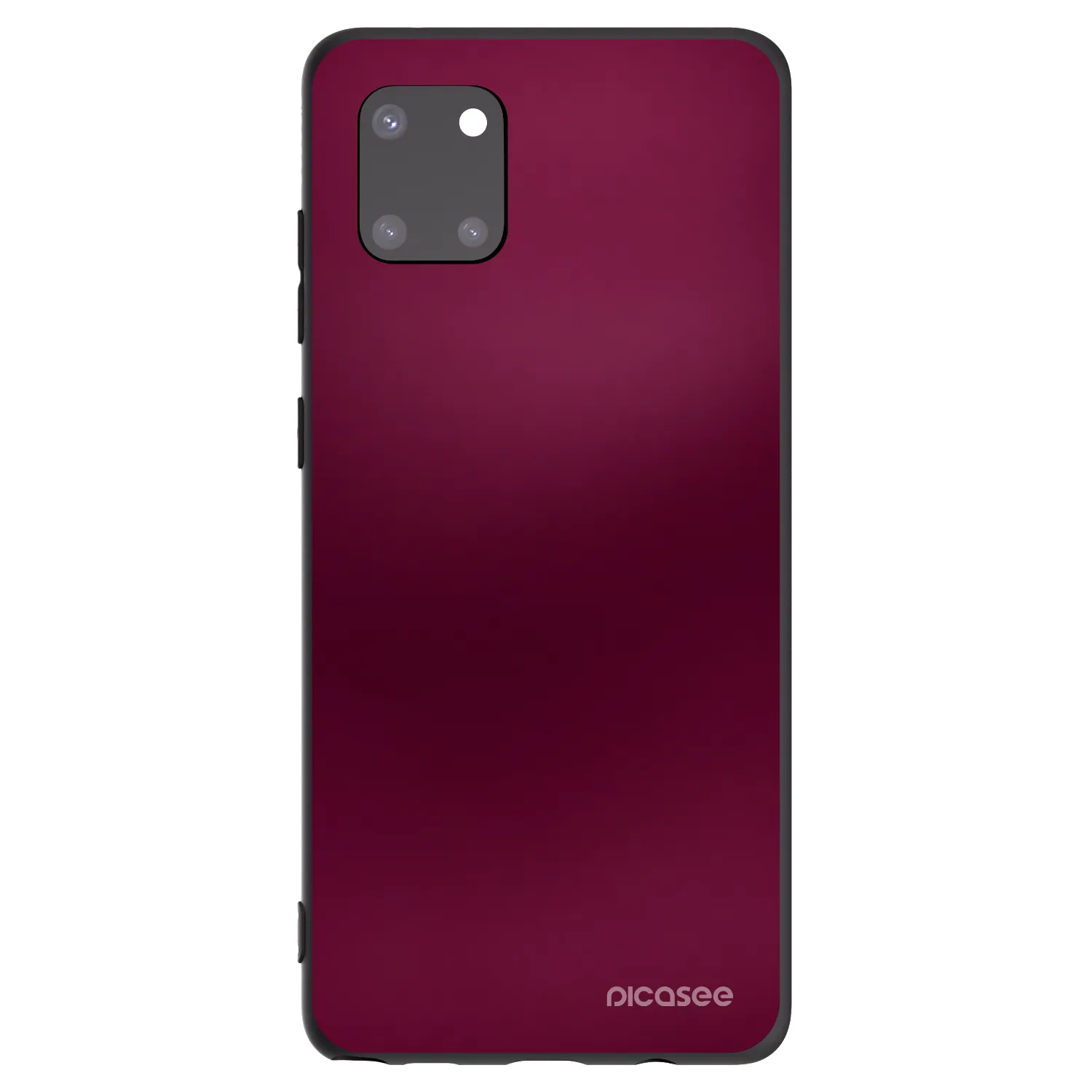 Picasee silikonski črni ovitek za Samsung Galaxy Note 10 Lite N770F - Velvet Bordeaux