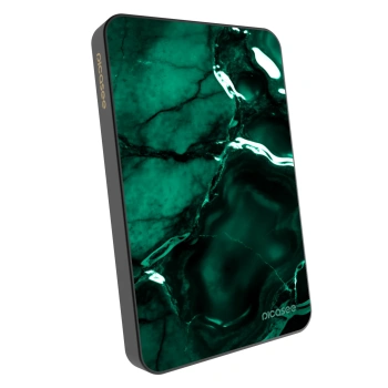 Prenosna baterija z MagSafe 5 000 mAh Siva - Dark emerald
