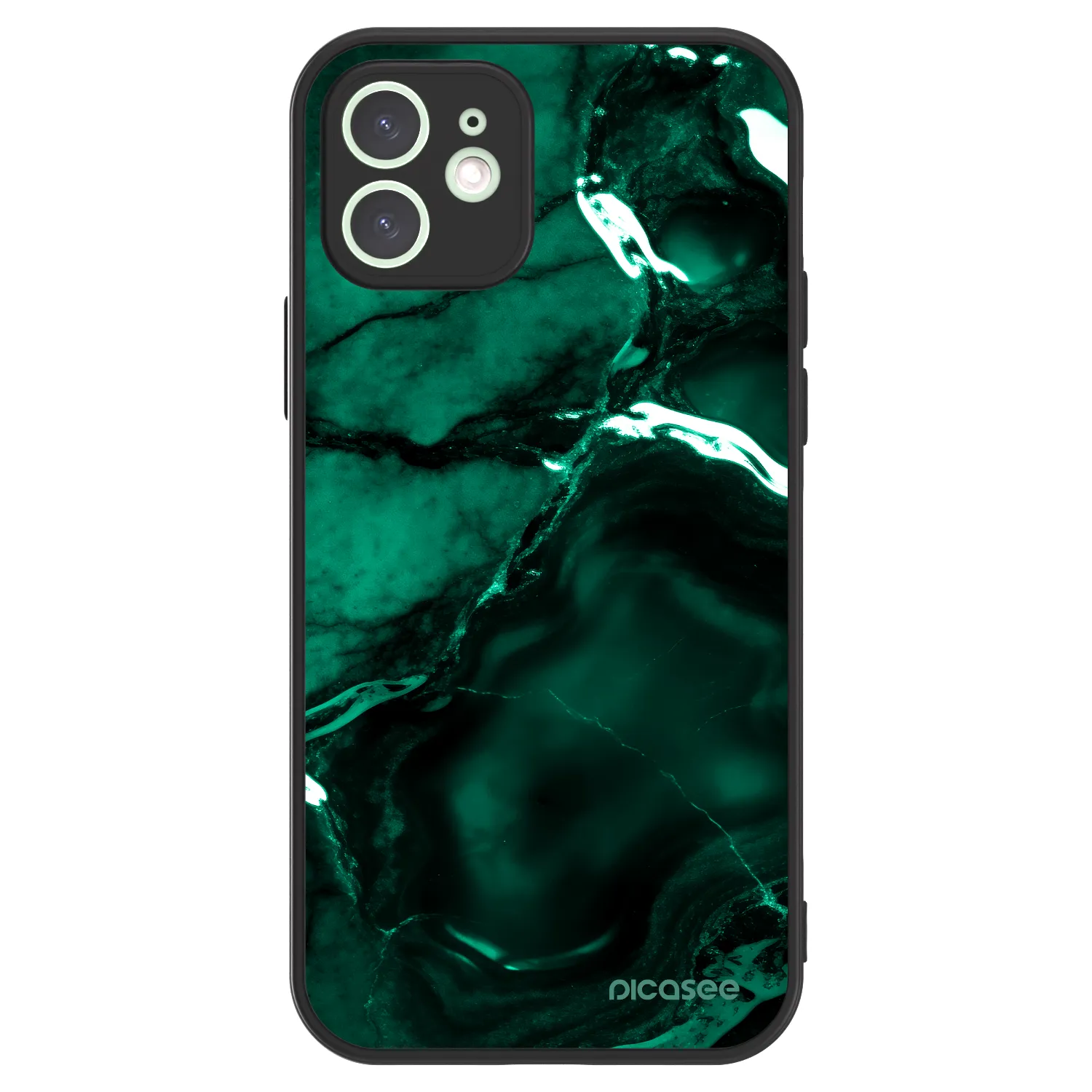 Picasee ULTIMATE CASE za Apple iPhone 12 - Dark emerald