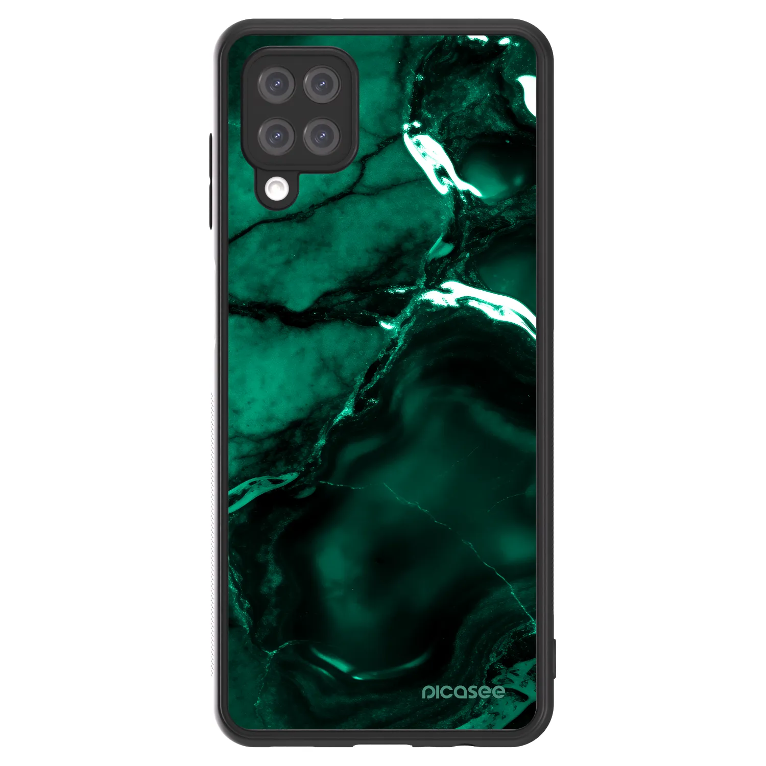 Picasee ULTIMATE CASE za Samsung Galaxy A12 A125F - Dark emerald