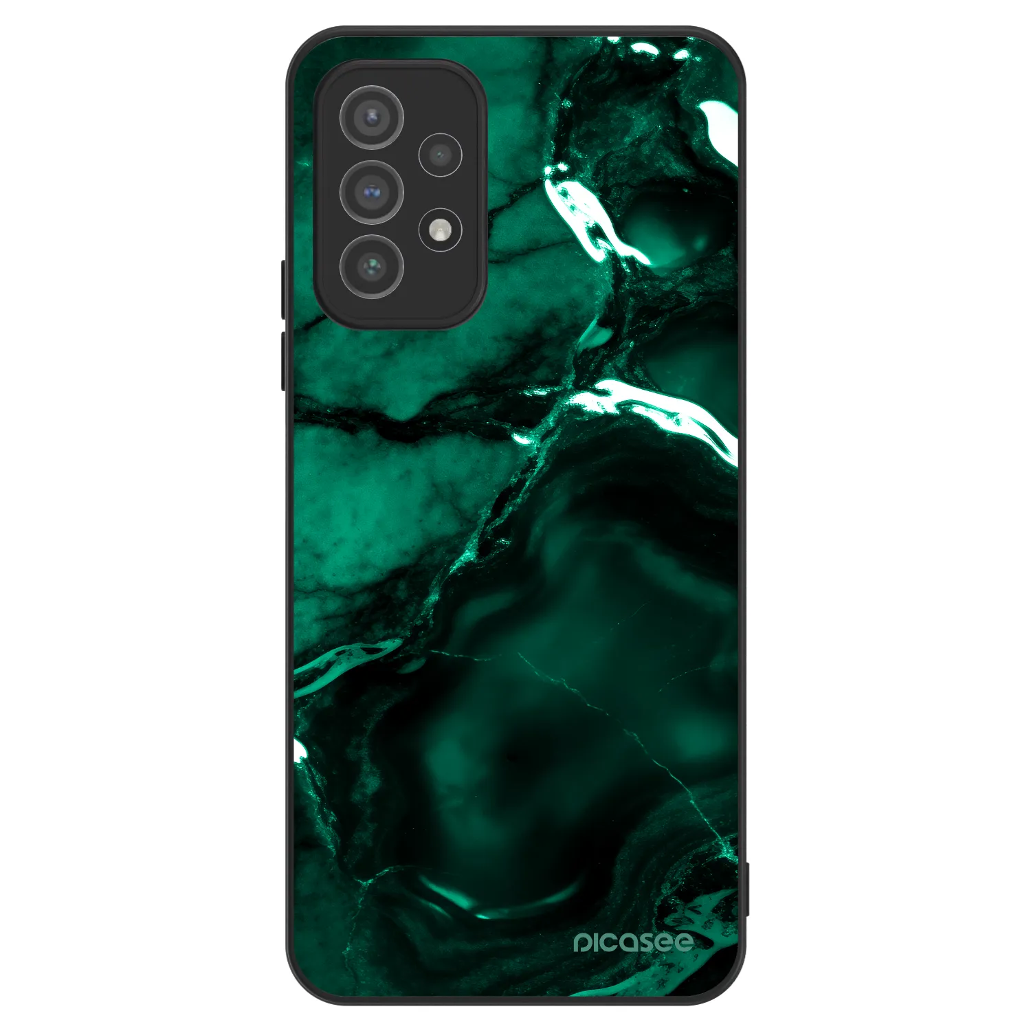Picasee ULTIMATE CASE za Samsung Galaxy A72 A725F - Dark emerald