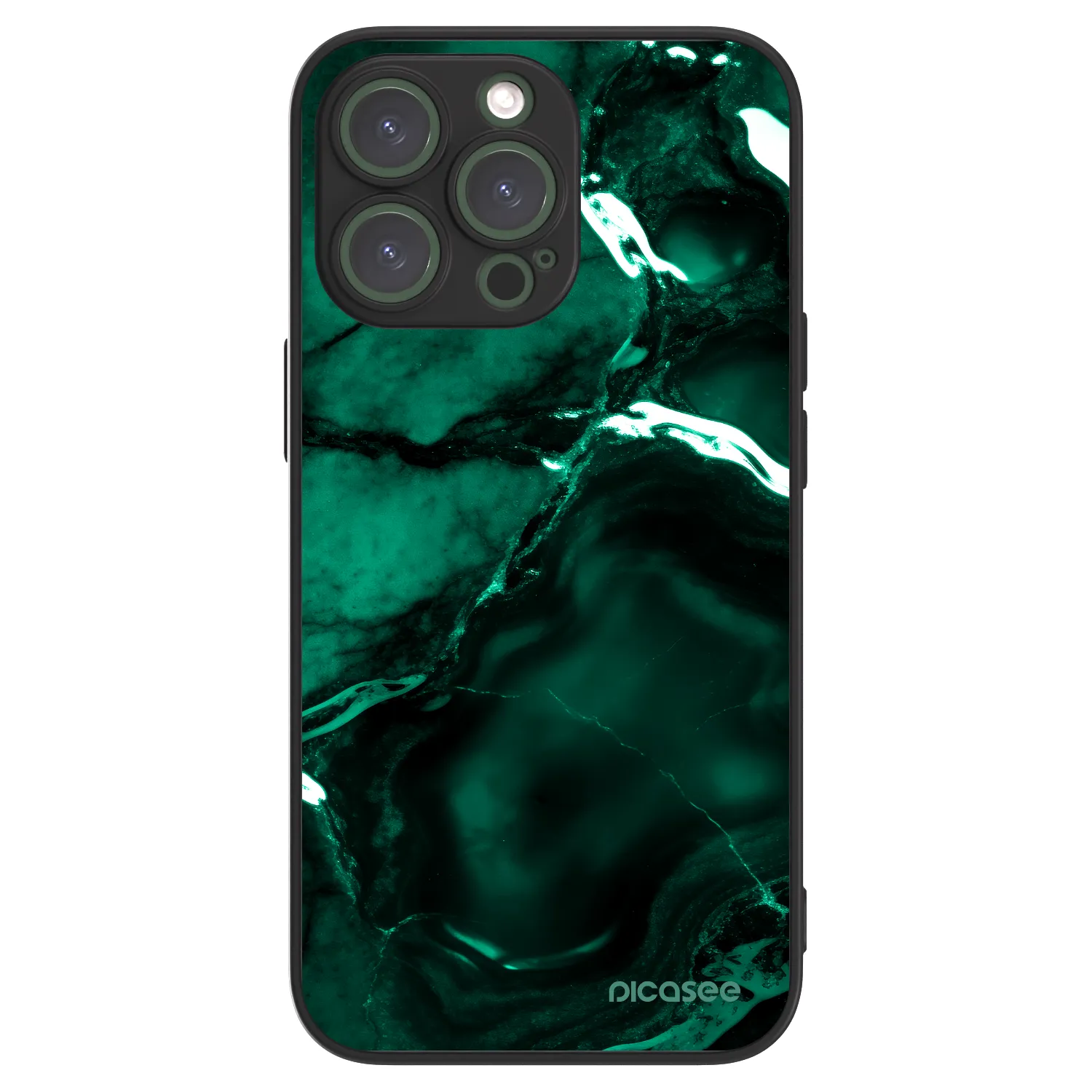 Picasee ULTIMATE CASE za Apple iPhone 13 Pro - Dark emerald