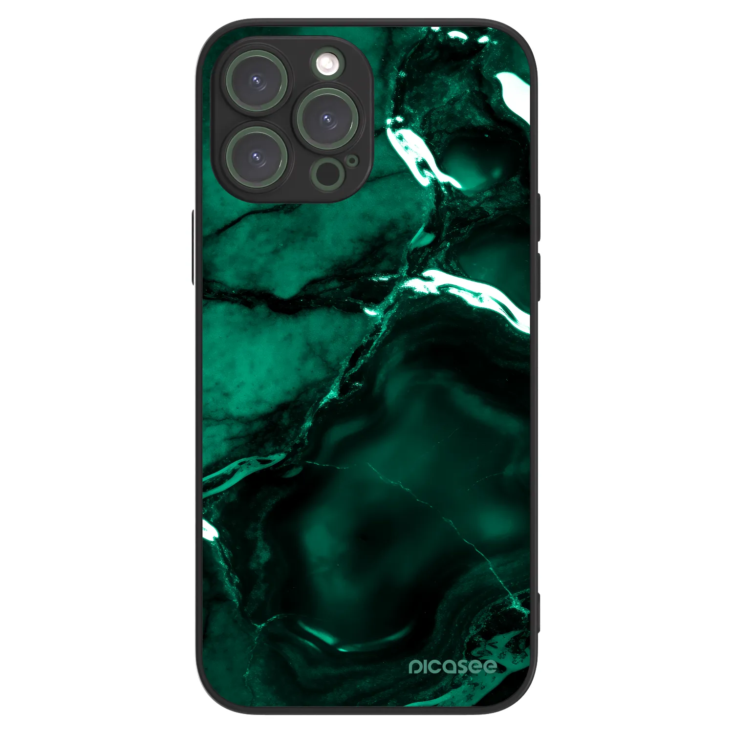 Picasee ULTIMATE CASE za Apple iPhone 13 Pro Max - Dark emerald