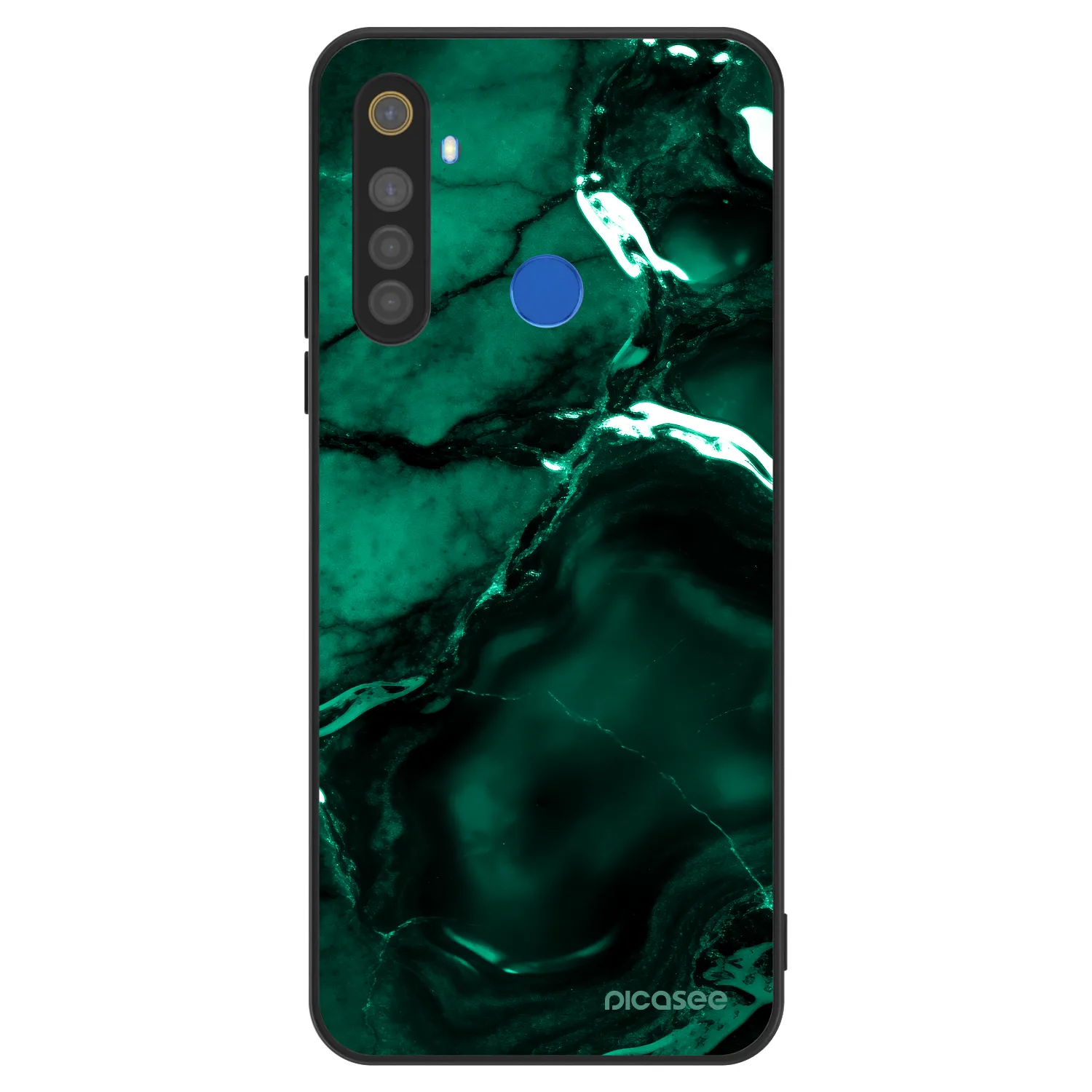 Picasee ULTIMATE CASE za Realme 5 - Dark emerald