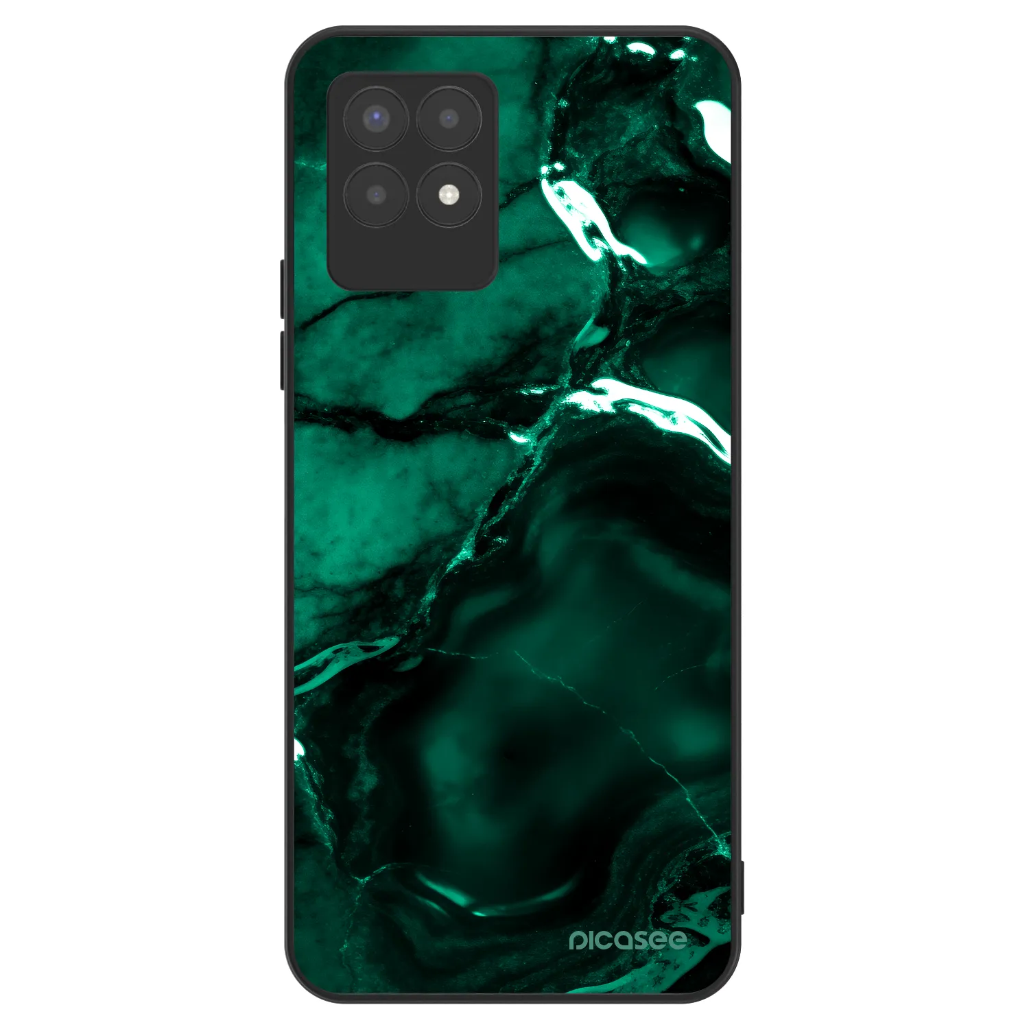 Picasee ULTIMATE CASE za Realme 8i - Dark emerald