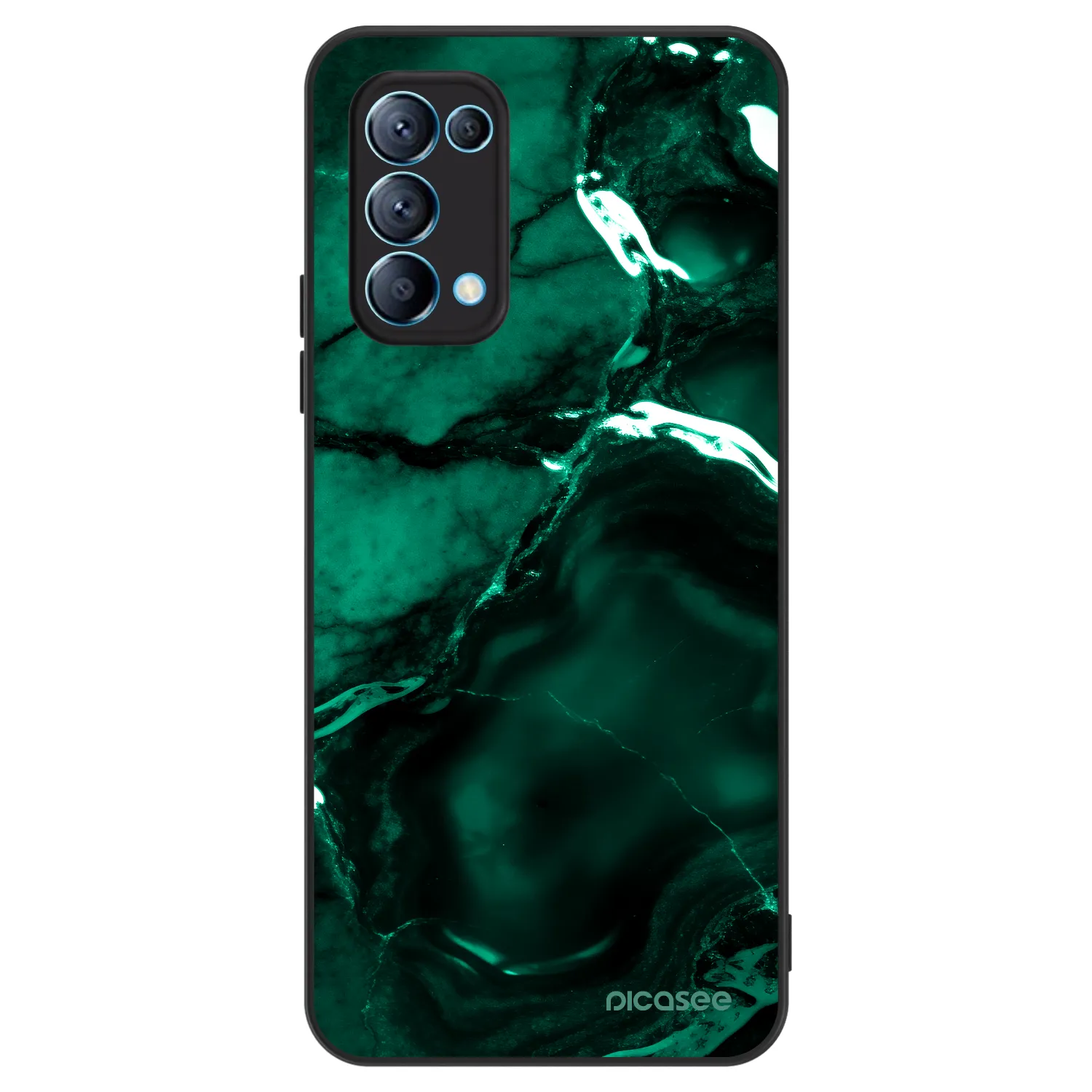 Picasee ULTIMATE CASE za OPPO Reno 5 5G - Dark emerald