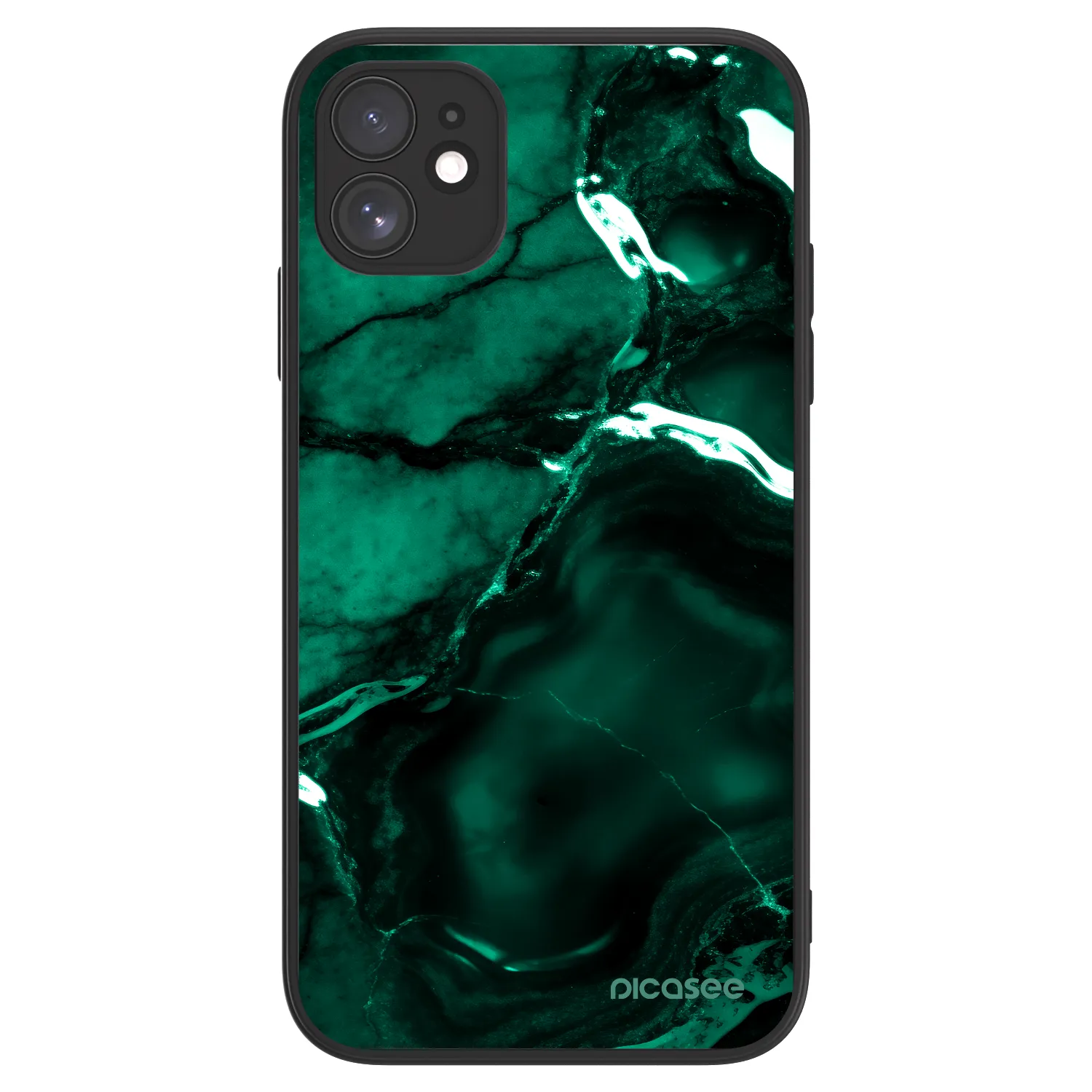 Picasee ULTIMATE CASE MagSafe za Apple iPhone 11 - Dark emerald