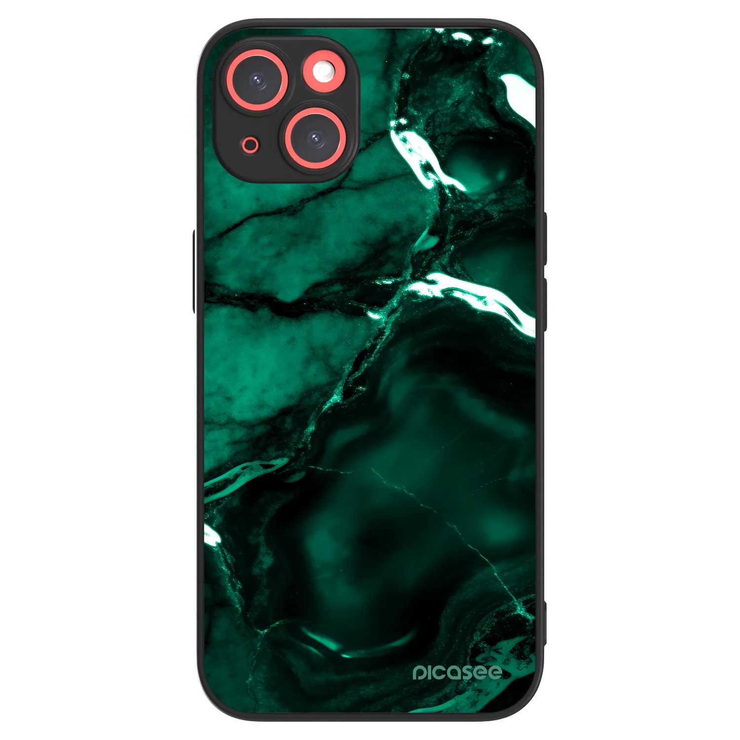 Picasee ULTIMATE CASE MagSafe za Apple iPhone 13 - Dark emerald