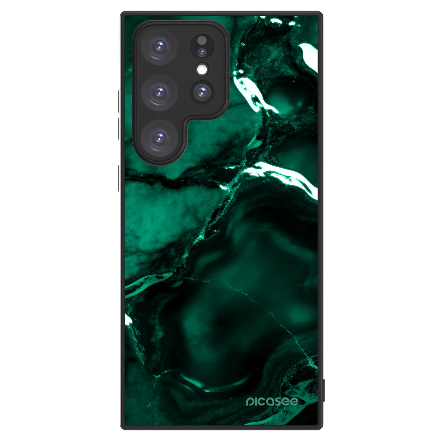 Picasee ULTIMATE CASE za Samsung Galaxy S23 Ultra 5G - Dark emerald