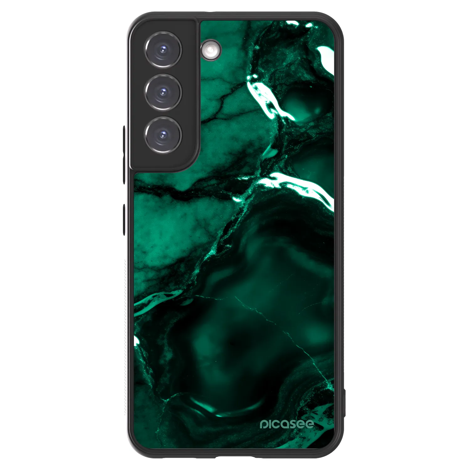 Picasee ULTIMATE CASE PowerShare za Samsung Galaxy S22 5G - Dark emerald