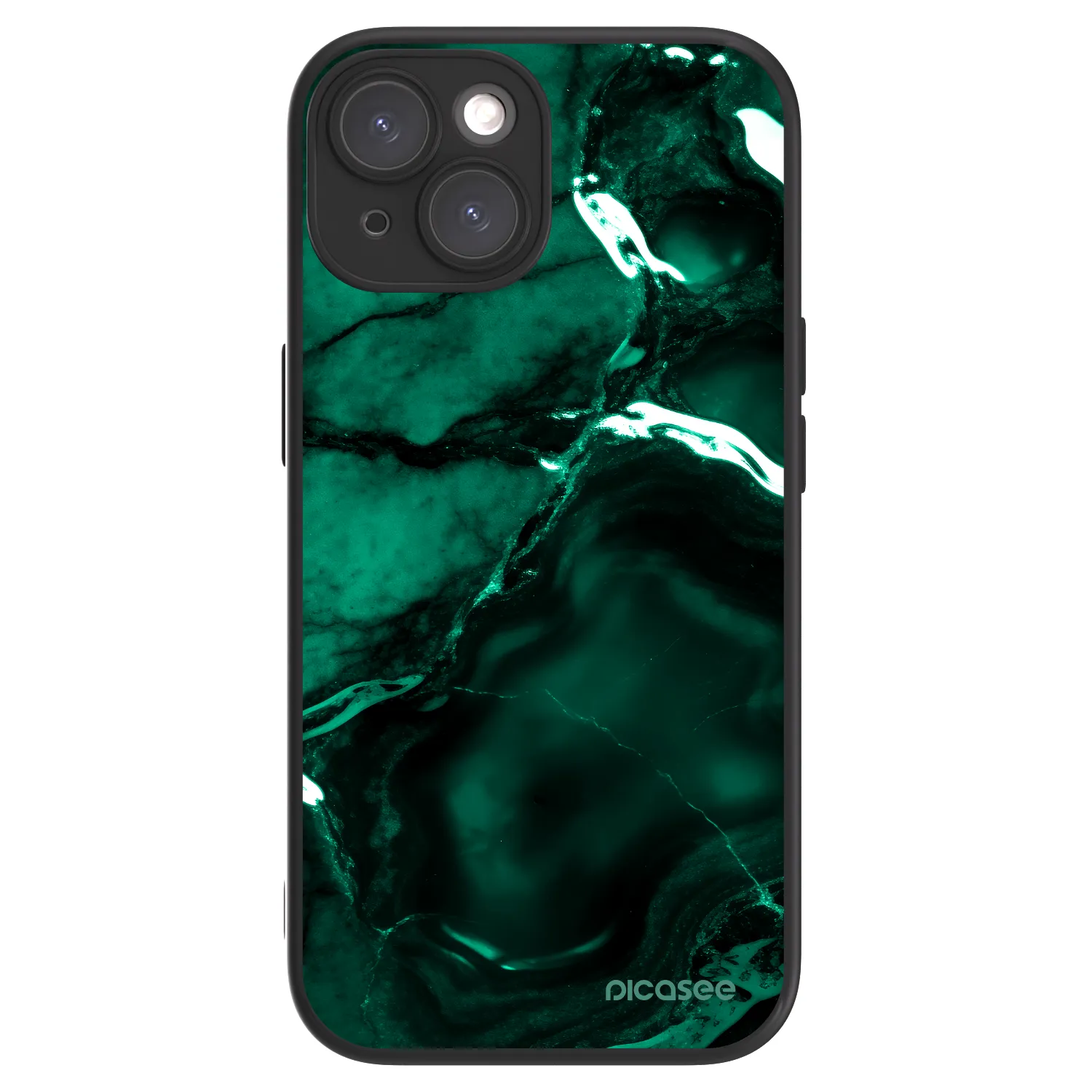 Picasee ULTIMATE CASE MagSafe za Apple iPhone 15 - Dark emerald